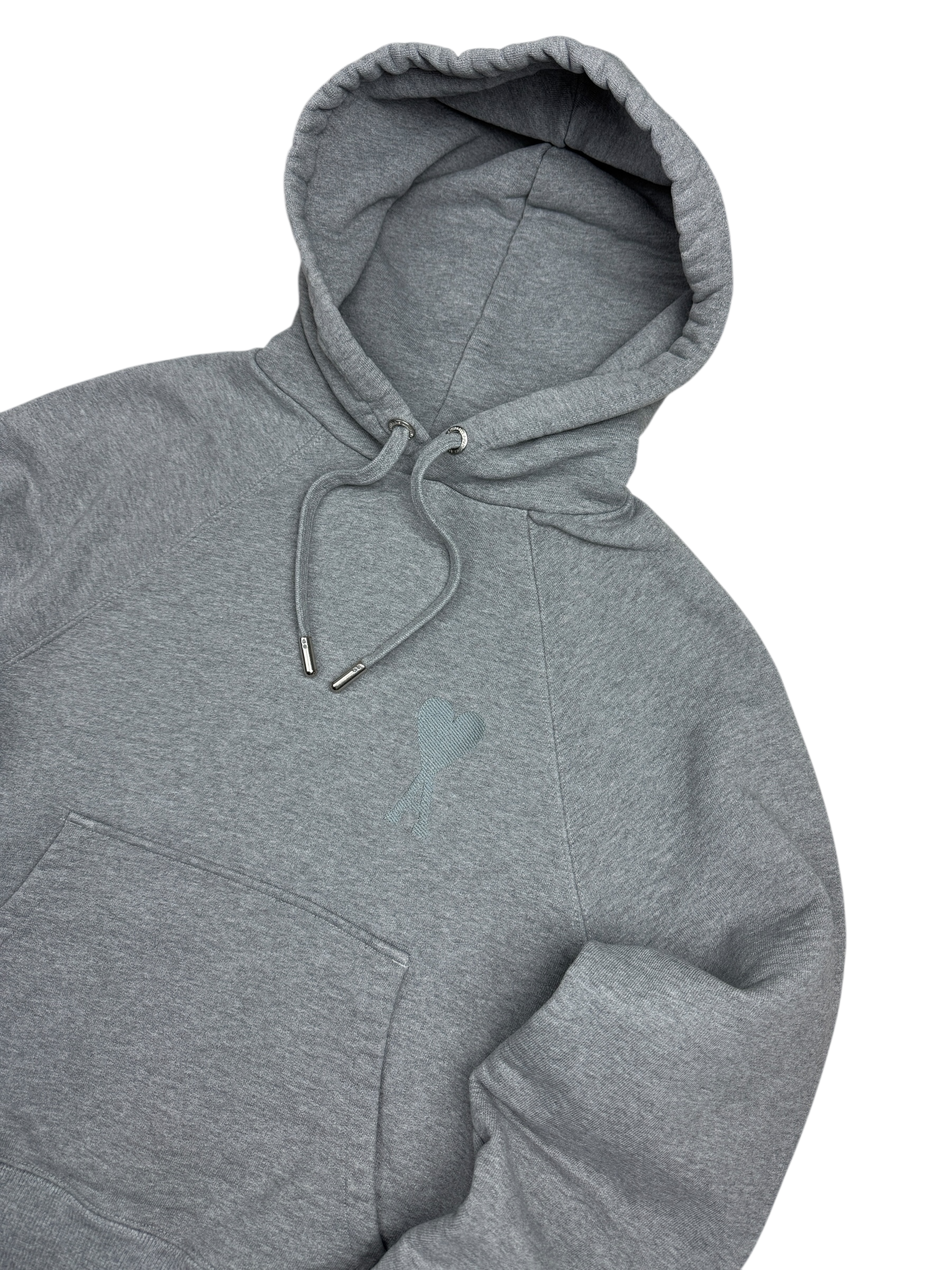 HOODIE AMI PARIS - GRIS - TAILLE XS