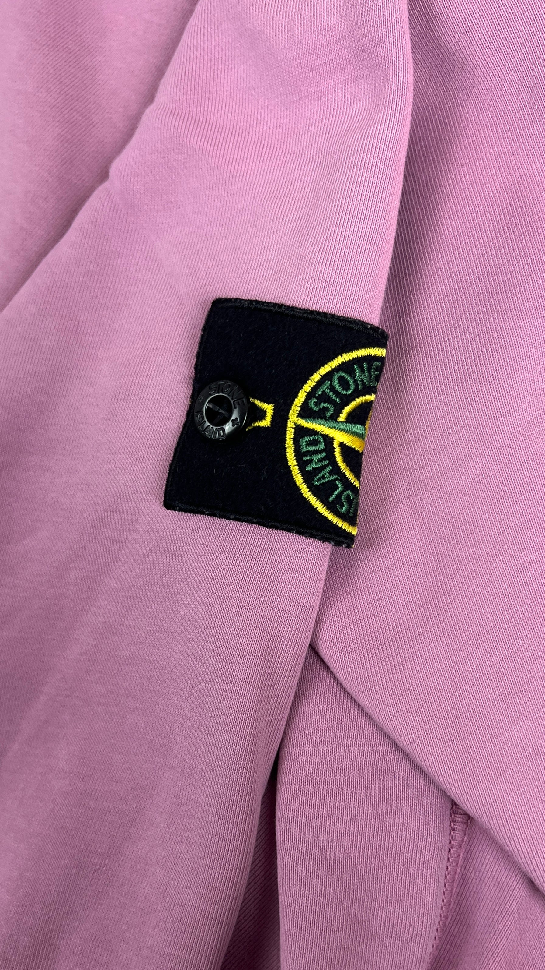 Sweat-shirt Crewneck Stone Island - Rose - Taille S
