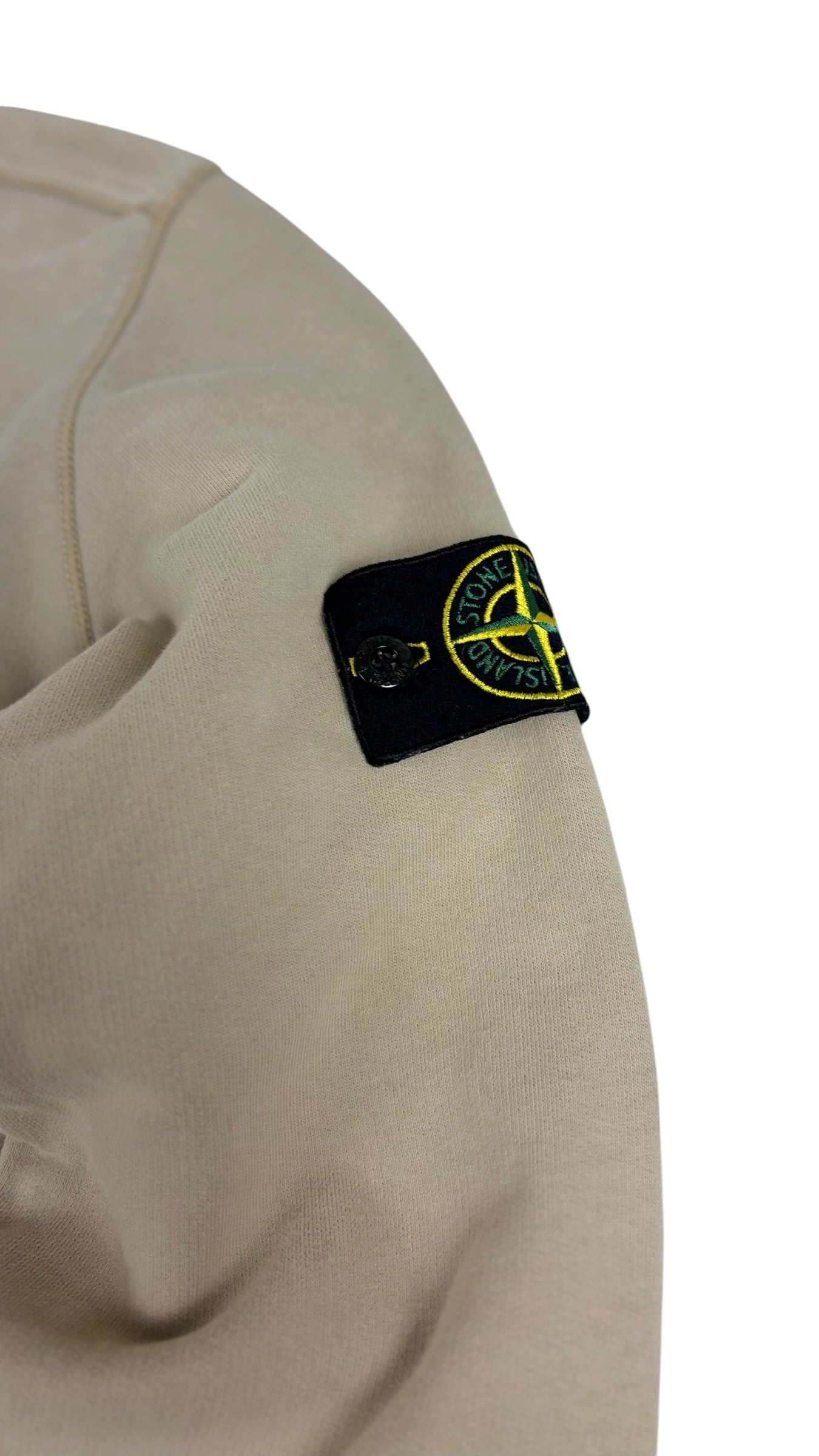 CREWNECK PULL STONE ISLAND - CRÈME - TAILLE M