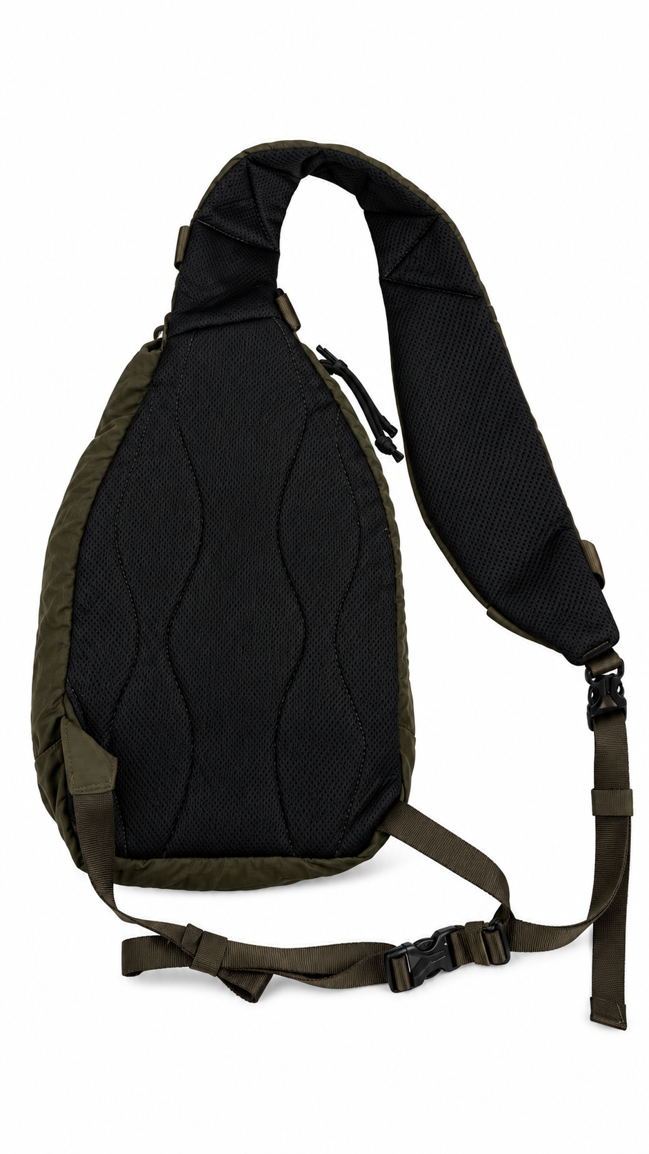 Sacoche Crossbody C.P Company Lens à Laçage kaki taille UNI, seconde main authentifiée NB08, vue de dos — vue 2