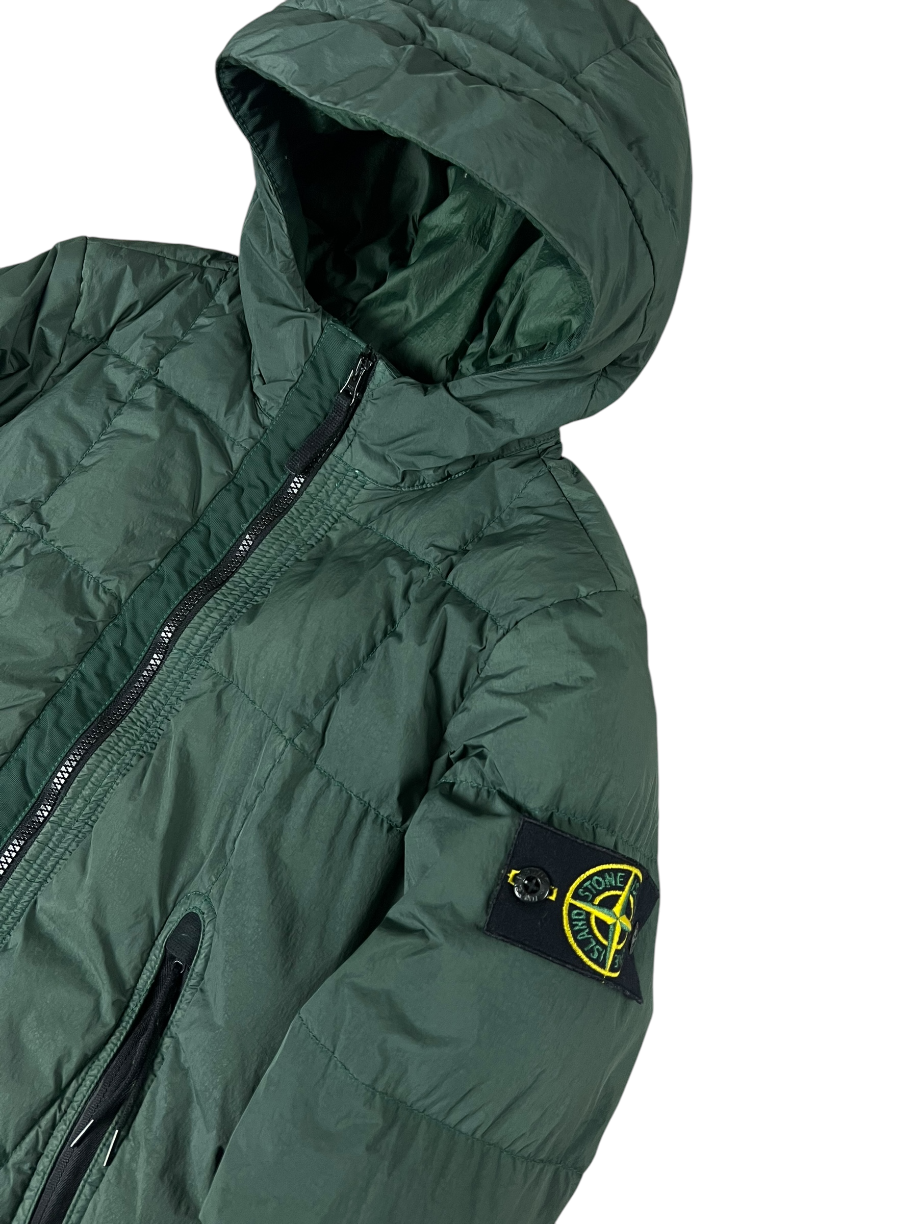 DOUDOUNE STONE ISLAND GARMENT DYED JUNIOR