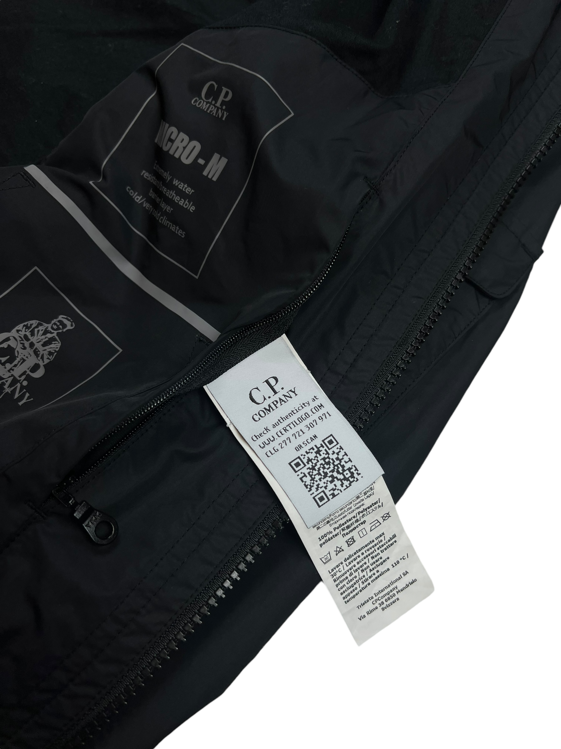 VESTE C.P COMPANY MICRO-M GOGGLE JACKET