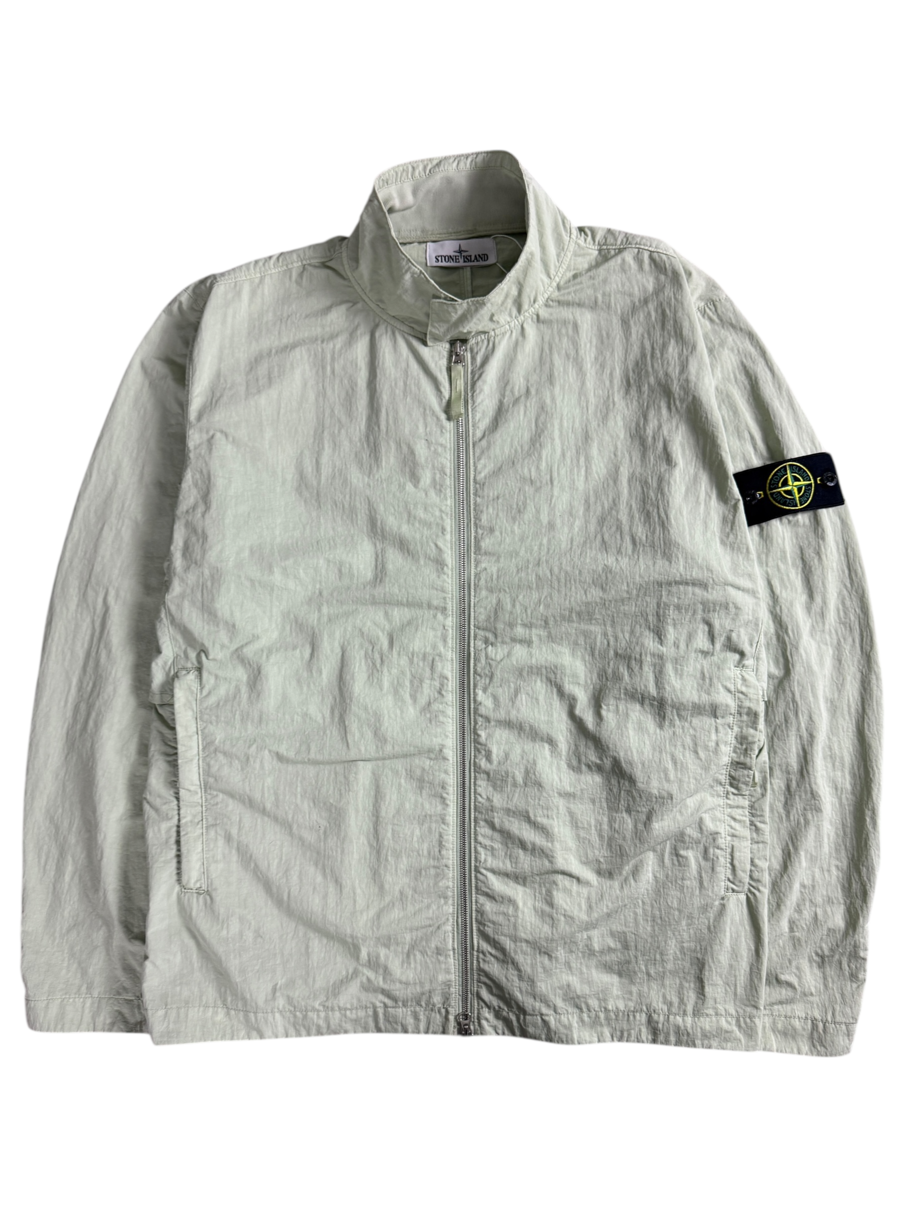 VESTE STONE ISLAND NYLON BATAVIA-TC - VERT - TAILLE XL