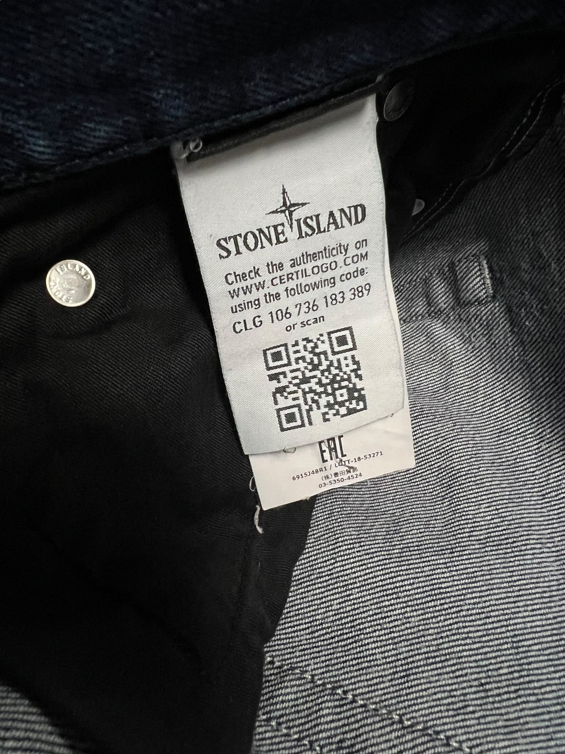 JEANS STONE ISLAND