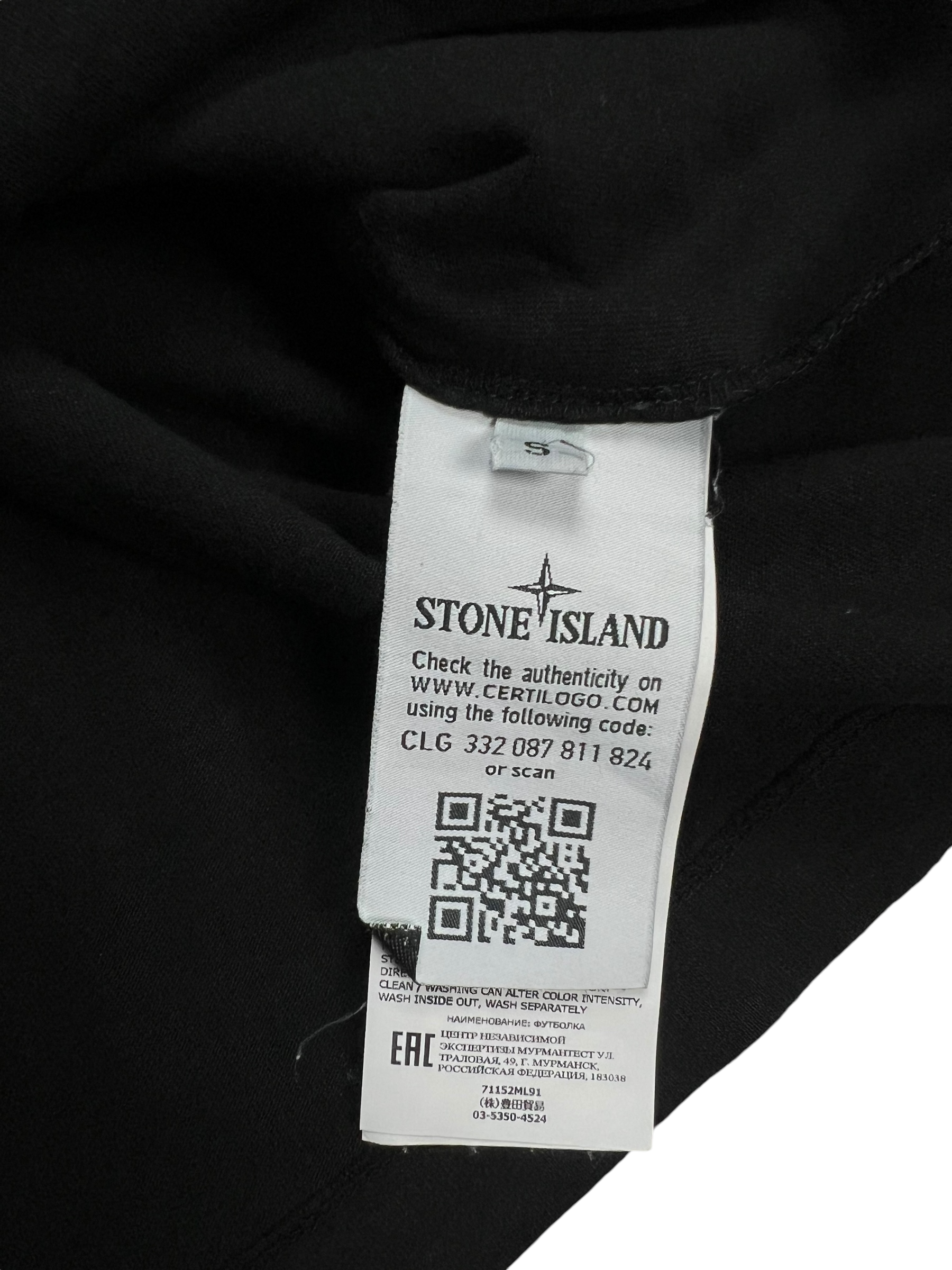 TEE-SHIRT MANCHES LONGUES STONE ISLAND ARCHIVIO