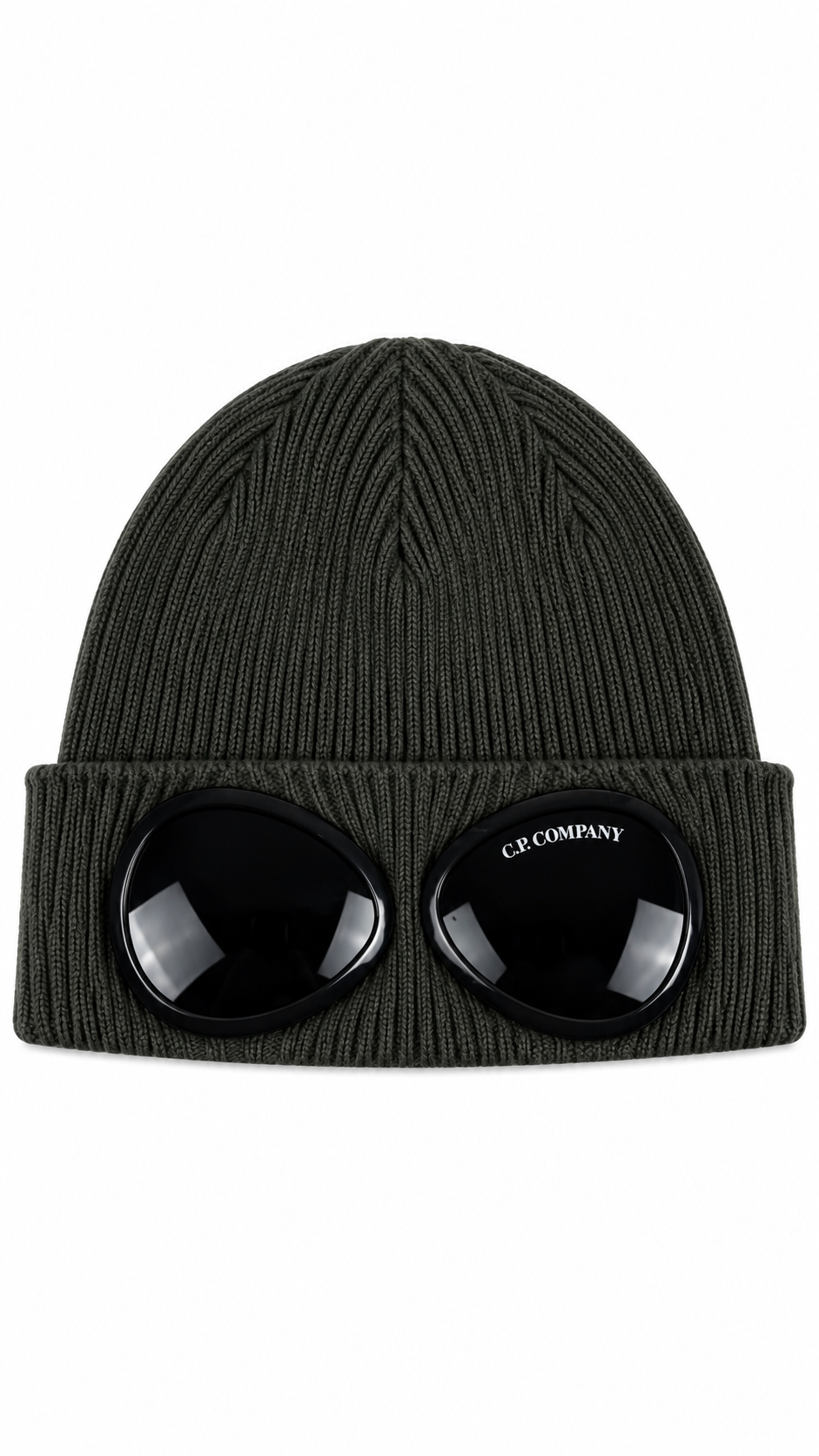 Bonnet C.P Company Junior Goggle - Kaki - Taille M