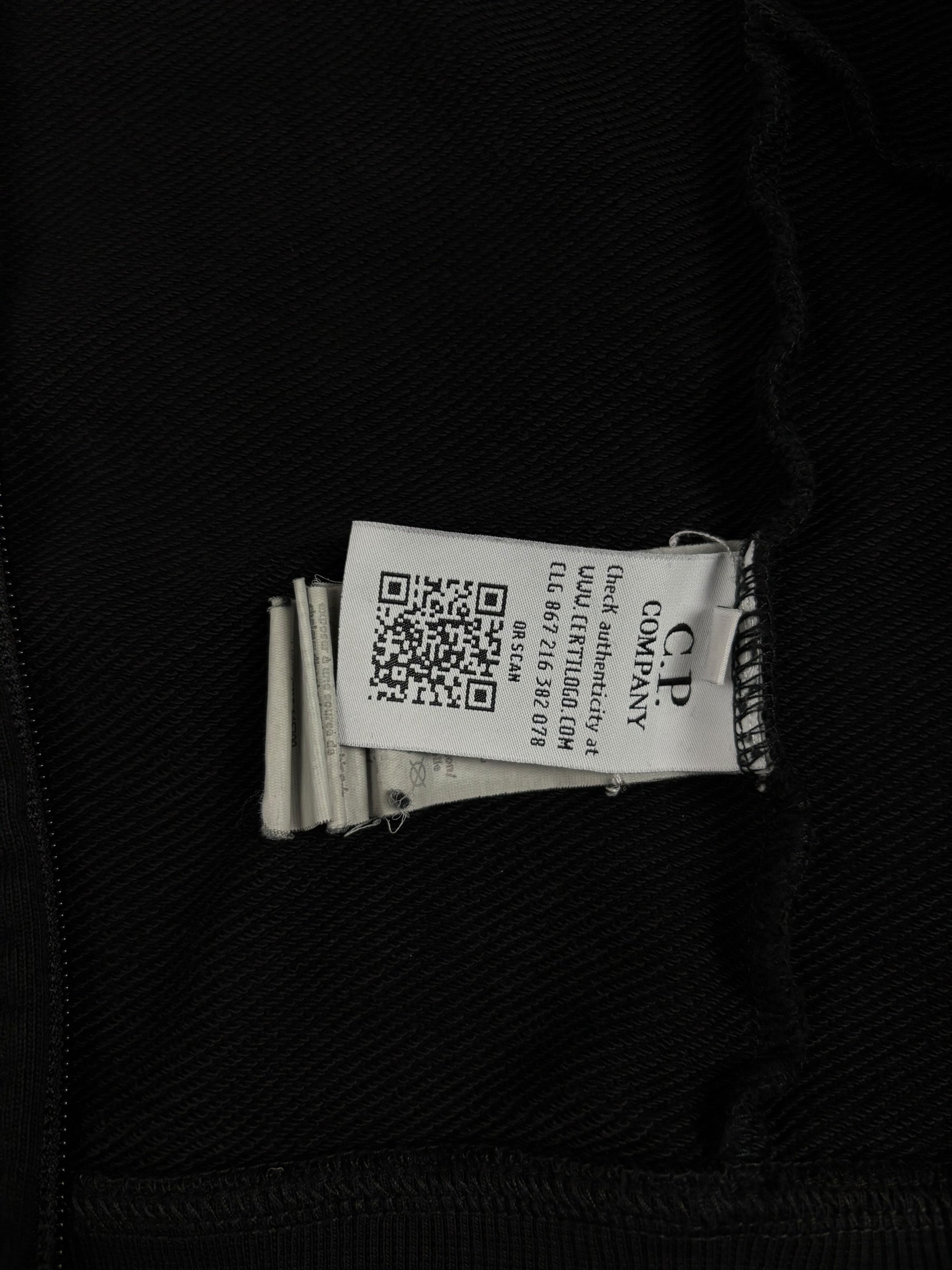 GILET C.P COMPANY GOGGLE JACKET - NOIR - TAILLE S