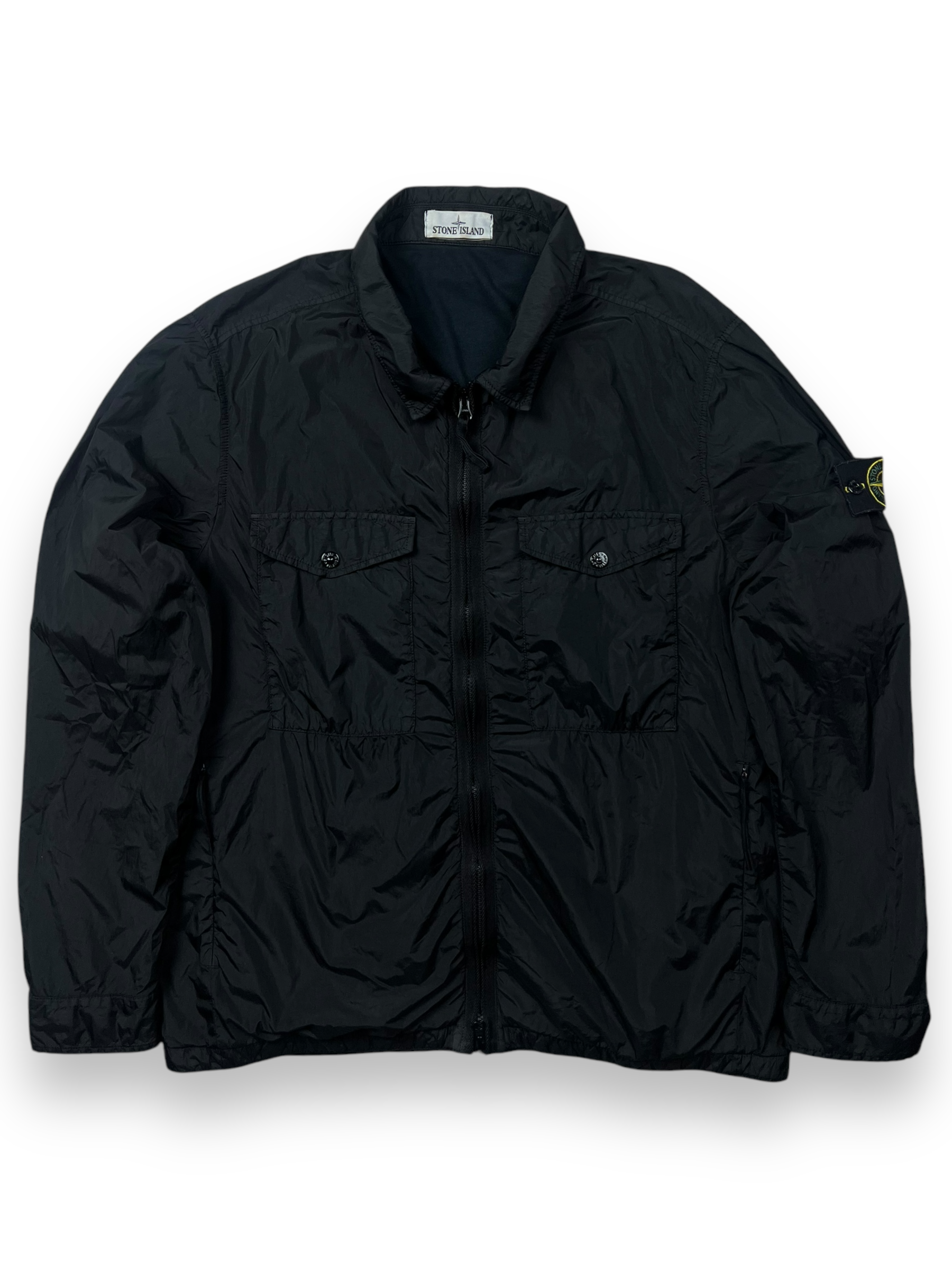 VESTE STONE ISLAND GARMENT DYED CRINKLE REPS NY