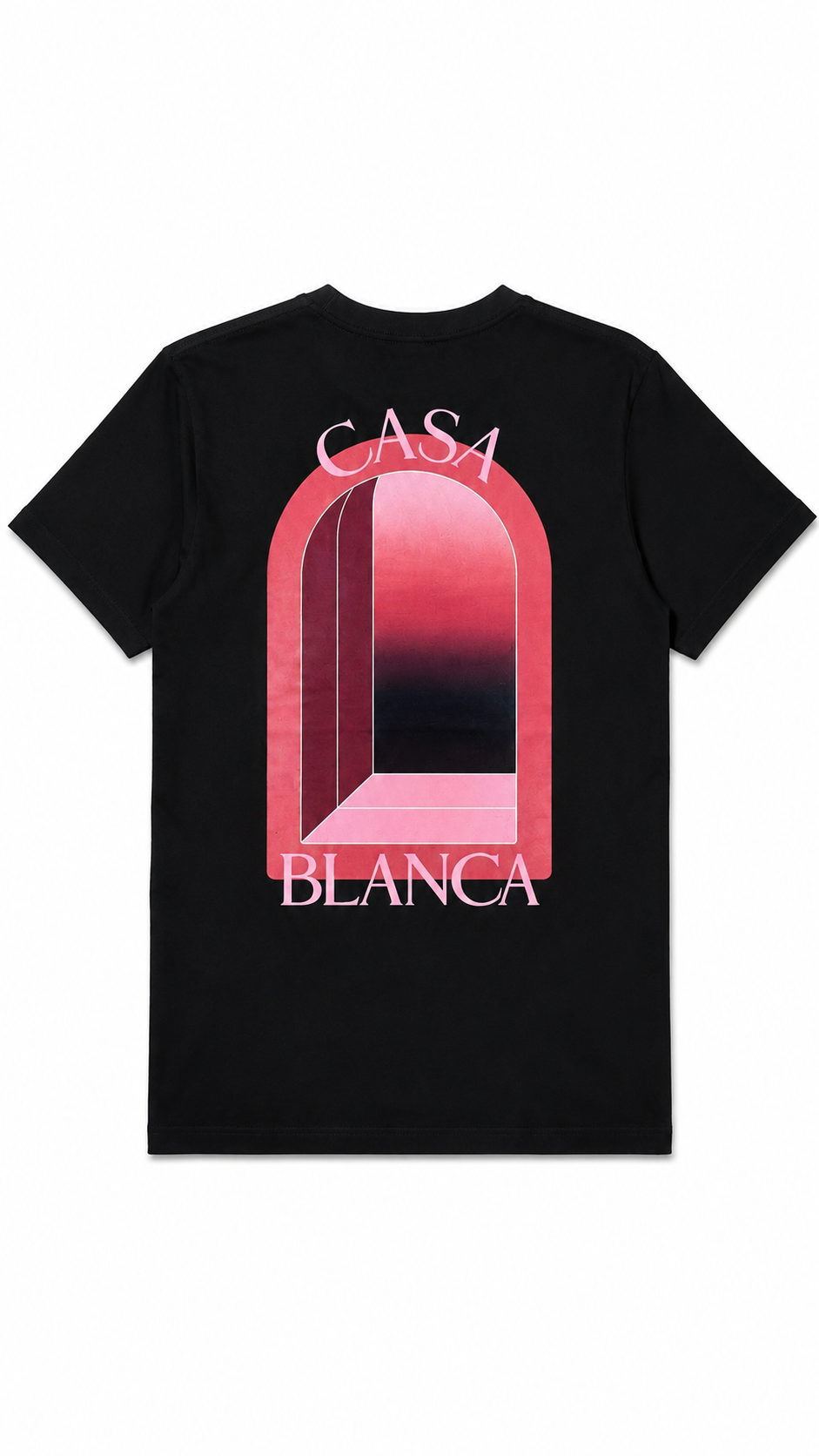 T-shirt Pink Arche Casablanca - Noir - Neuf