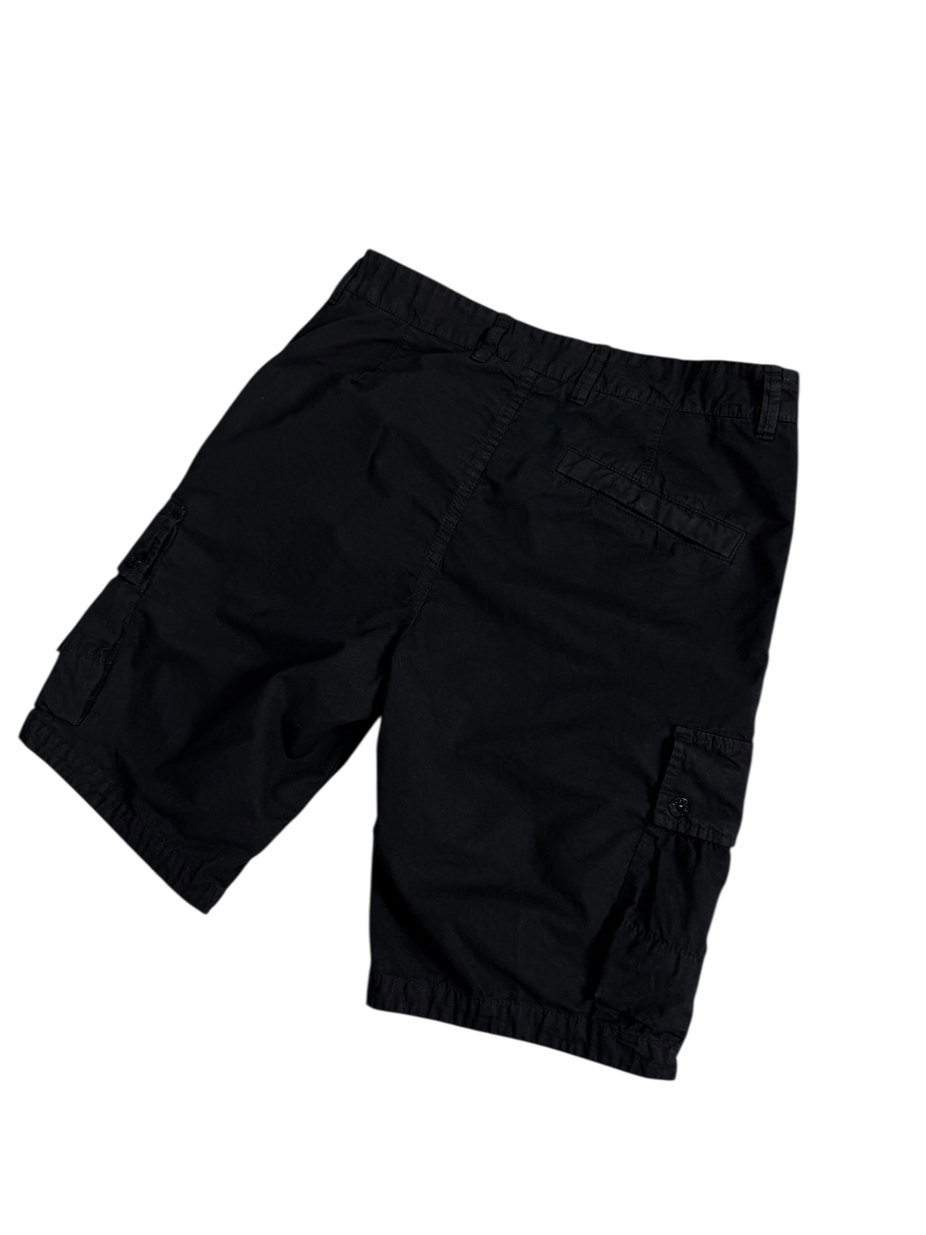 BERMUDA CARGO STONE ISLAND - NOIR - NEUF