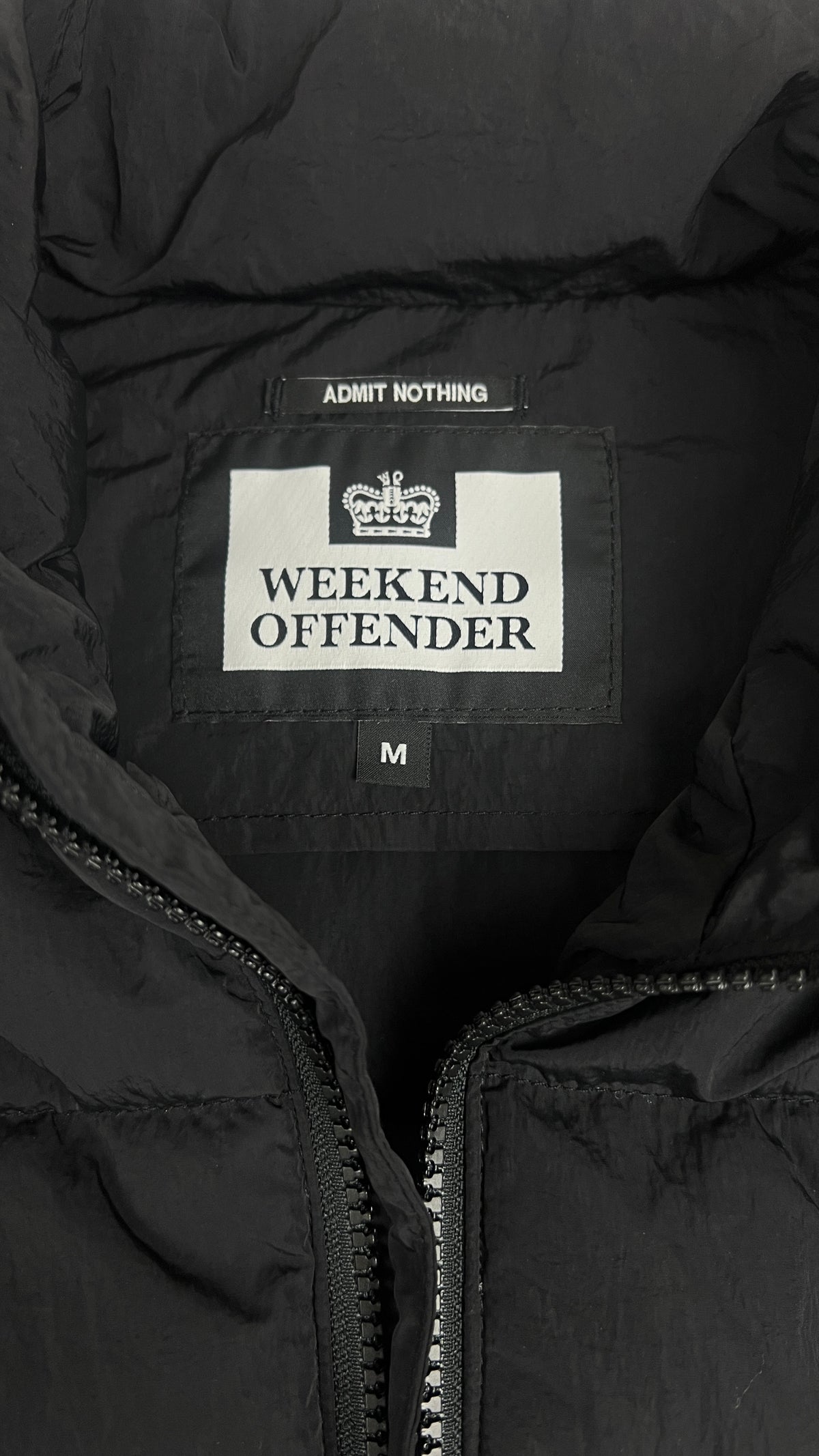 Gilet Doudoune Weekend Offender, Noir, Taille M — photographie complémentaire 4