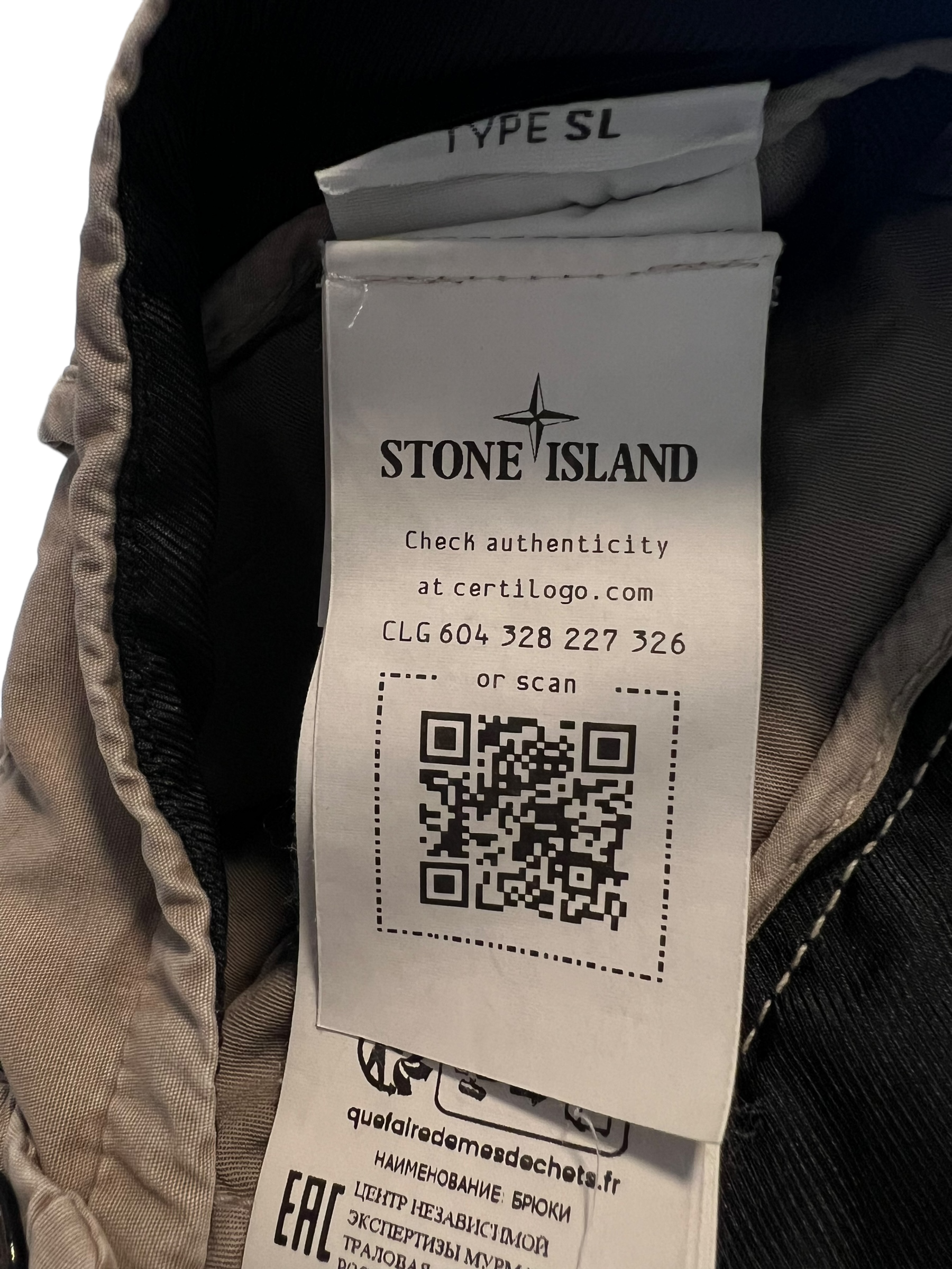 PANTALON CARGO STONE ISLAND