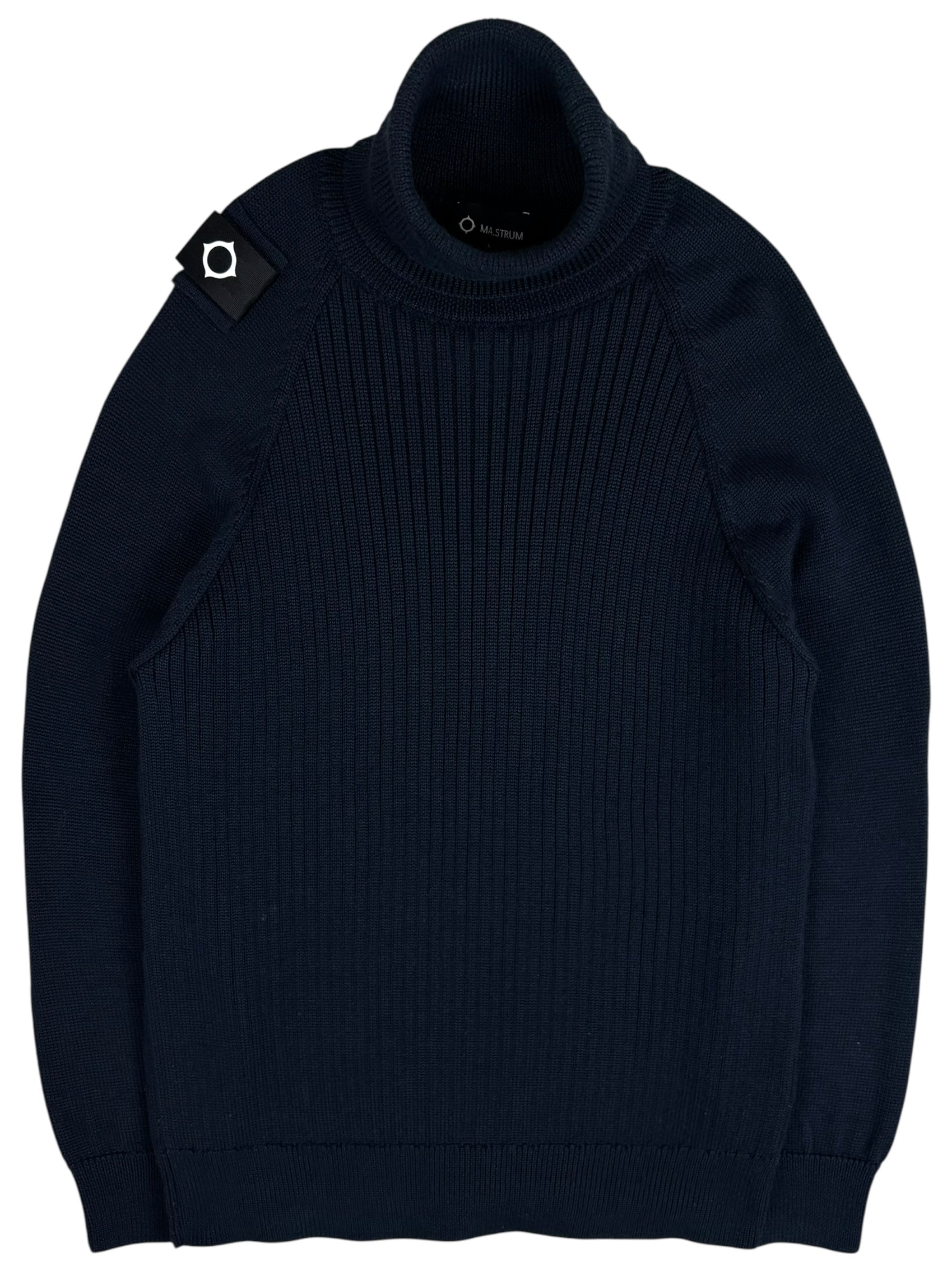 PULL COL ROULÉ MA.STRUM - MARINE - TAILLE L