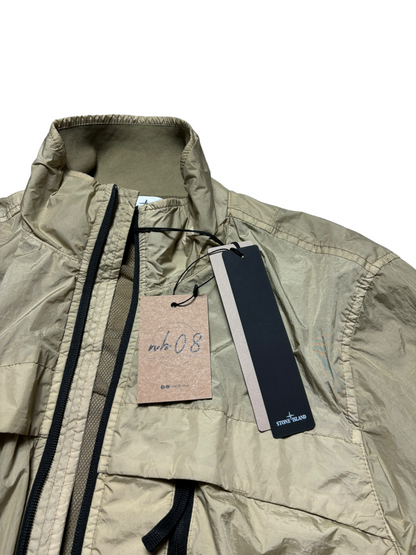 VESTE STONE ISLAND GARMENT DYED CRINKLE REPS R-NY