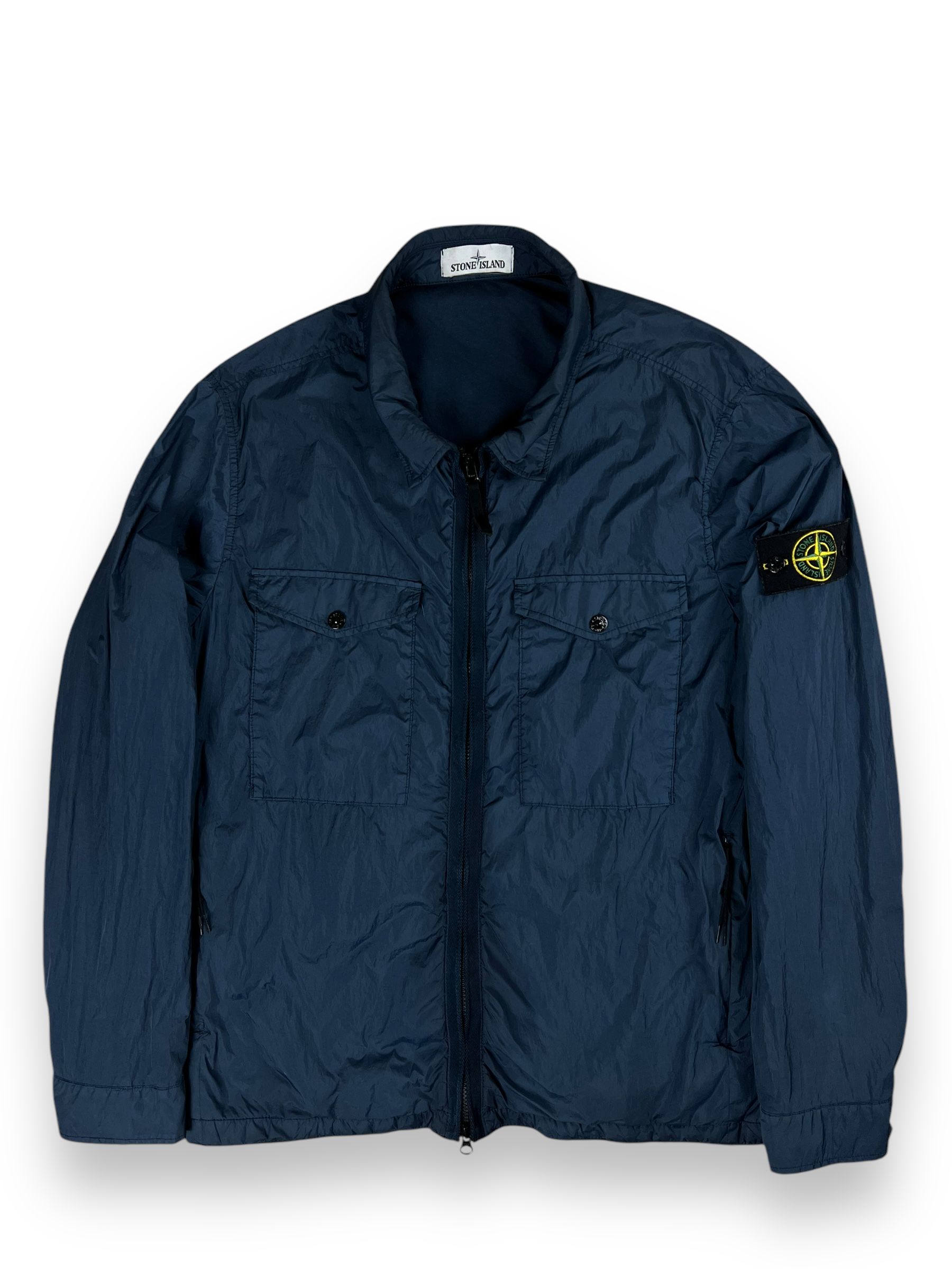 VESTE STONE ISLAND GARMENT DYED CRINKLE REPS NY