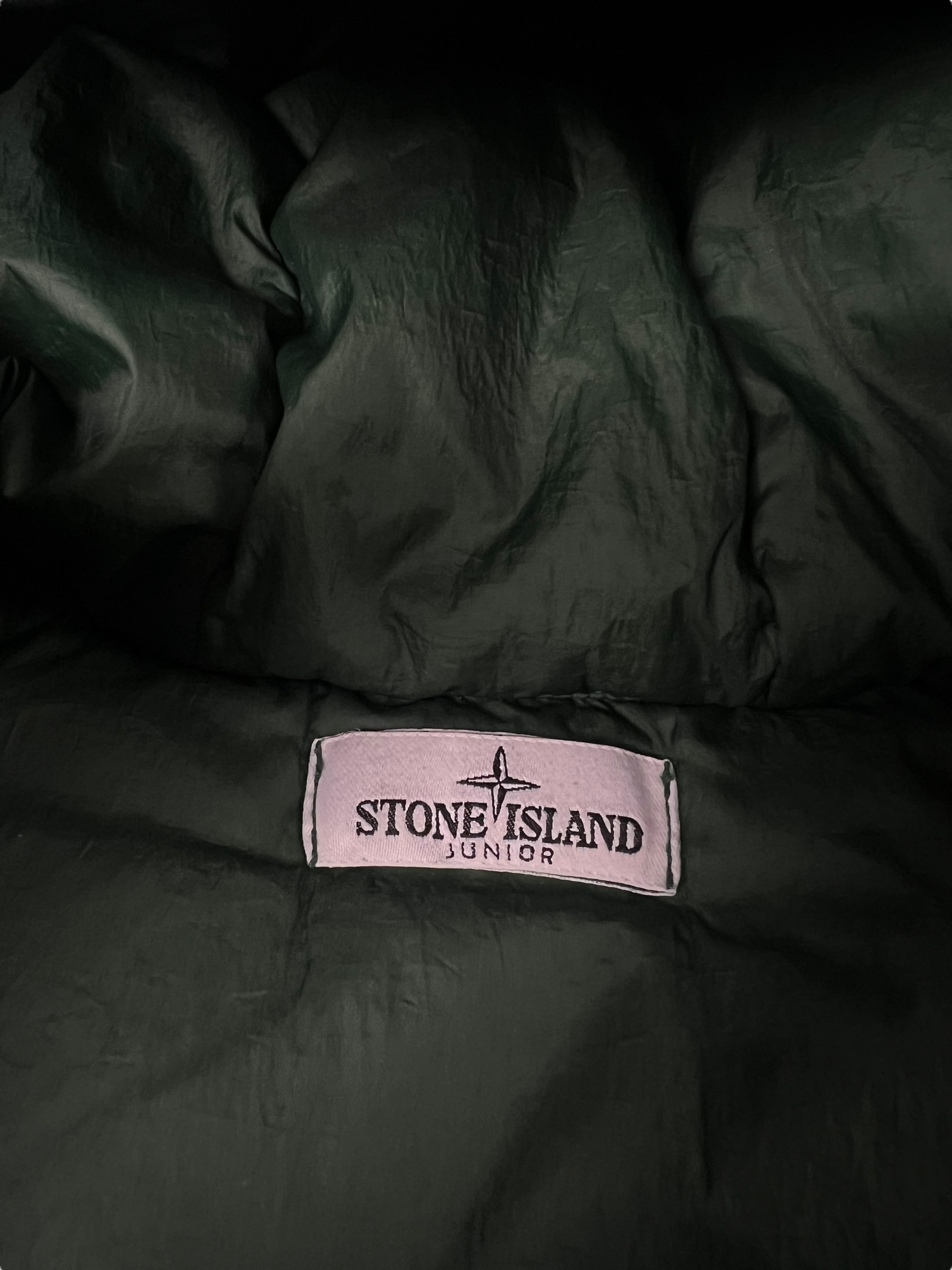 DOUDOUNE STONE ISLAND GARMENT DYED JUNIOR