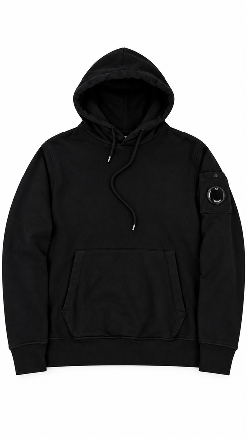 Sweat-shirt Hoodie C.P Company Lens - Noir - Taille M