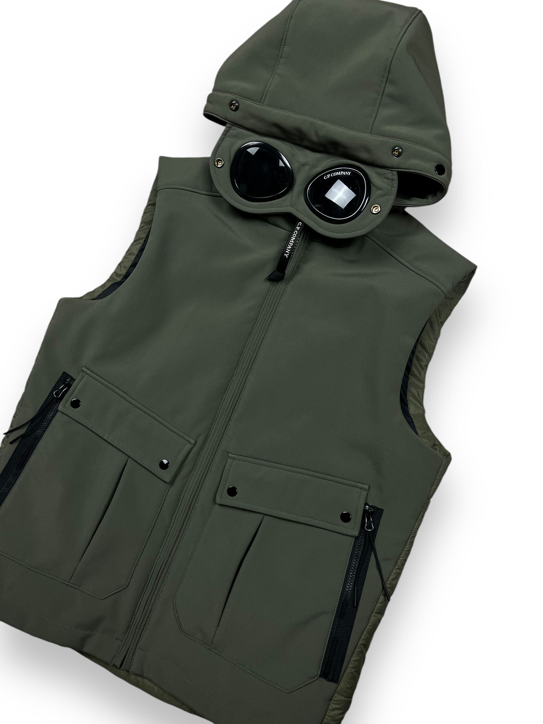 GILET C.P COMPANY GOGGLE JACKET C.P SHELL-R