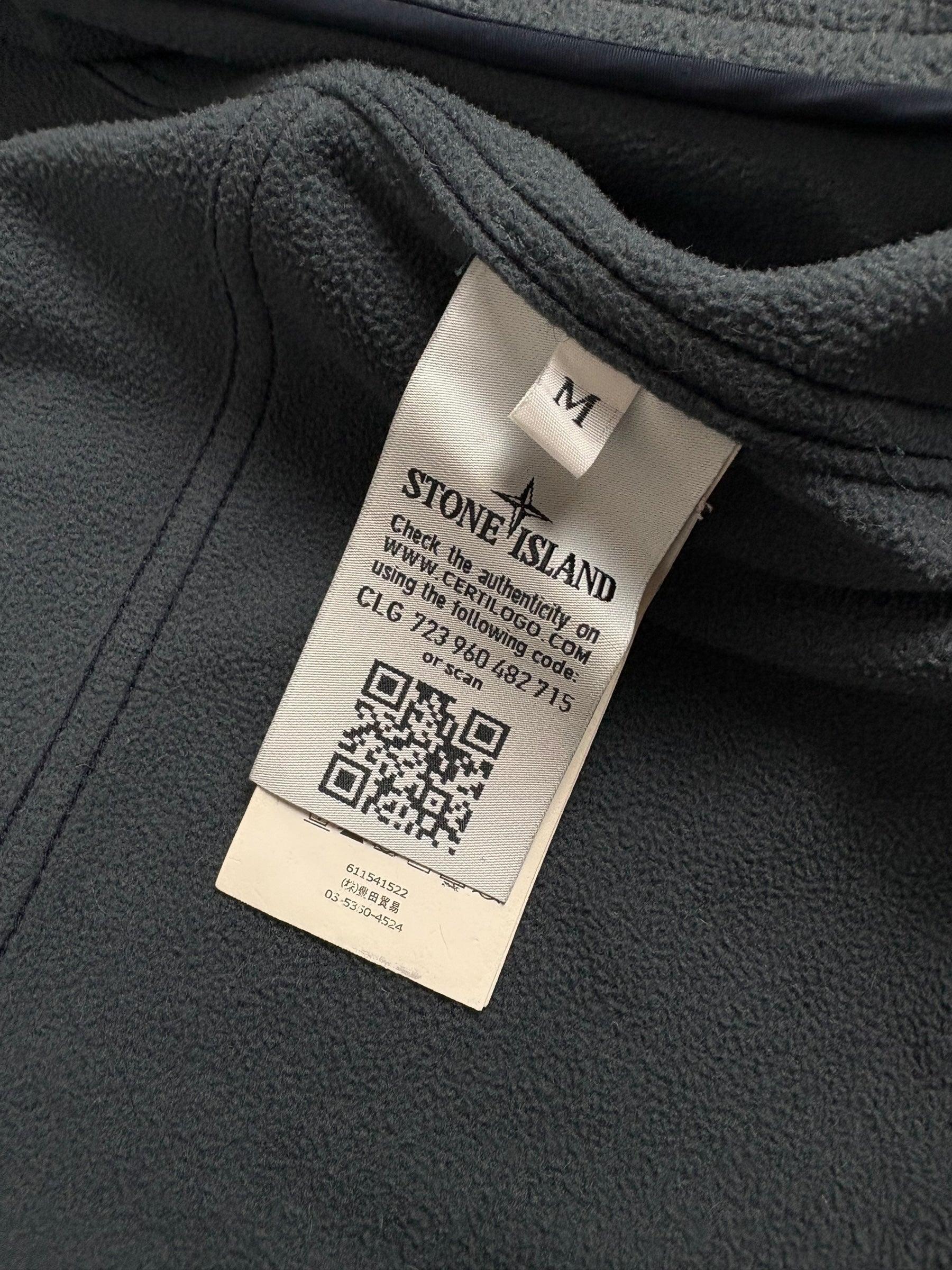 VESTE STONE ISLAND SOFT SHELL-R - MARINE - TAILLE M