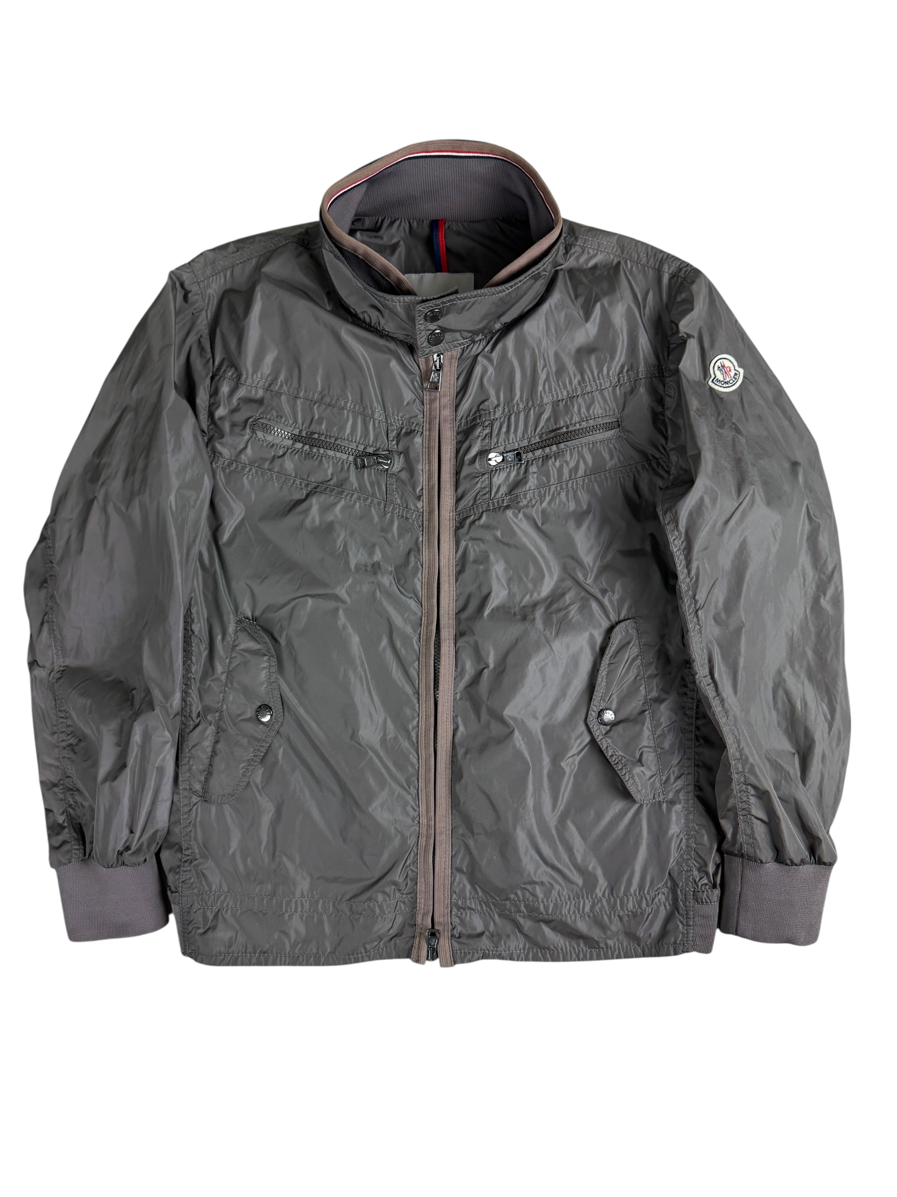 VESTE MONCLER LEROY - GRIS - TAILLE 4