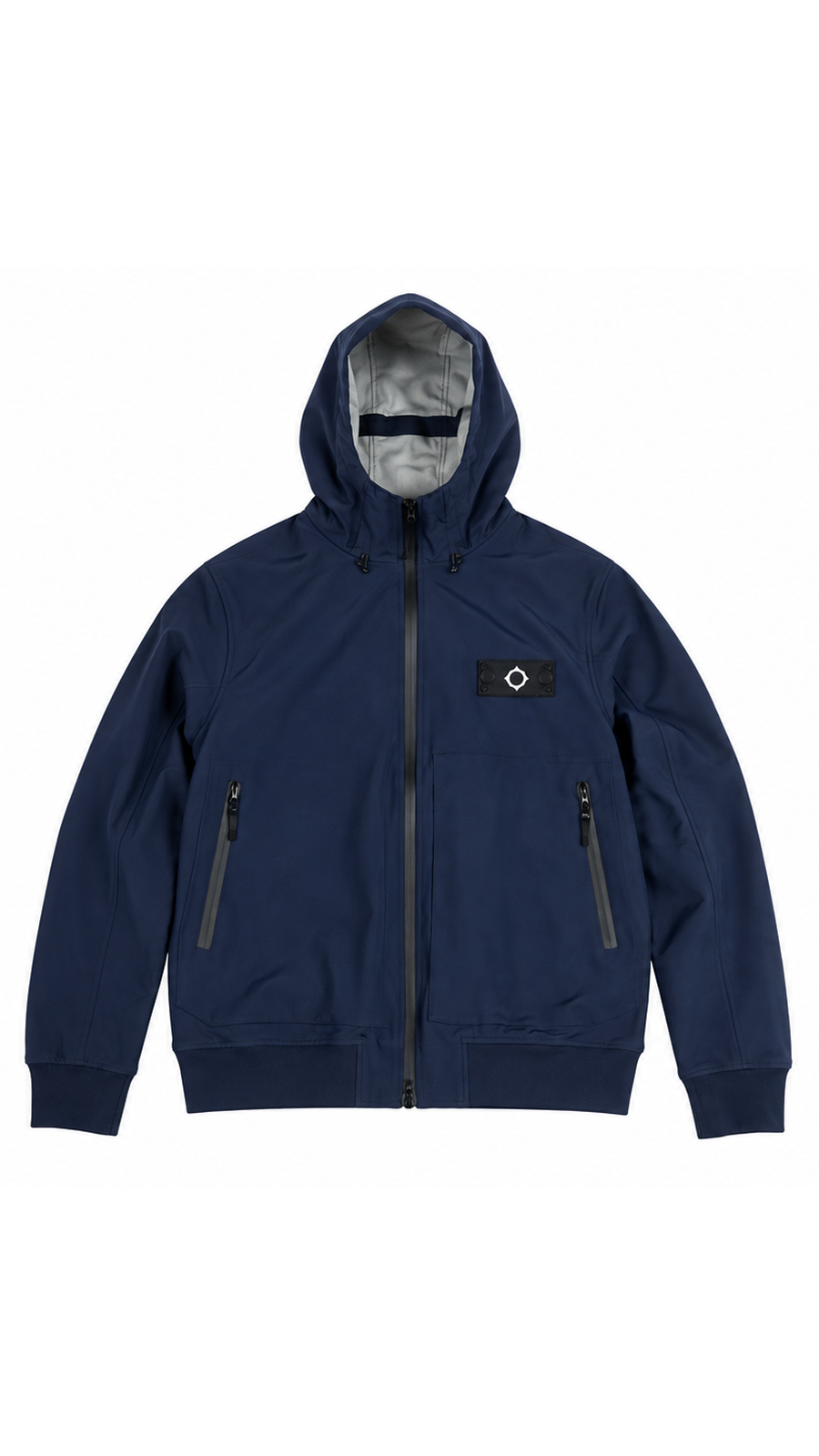 Veste à Capuche Ma.Strum Soft Shell, Marine, Taille M — photographie principale