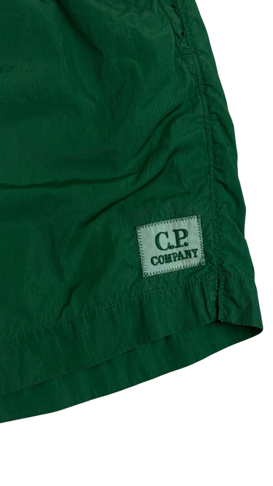 Short de Bain C.P Company vert taille 46 - Détail