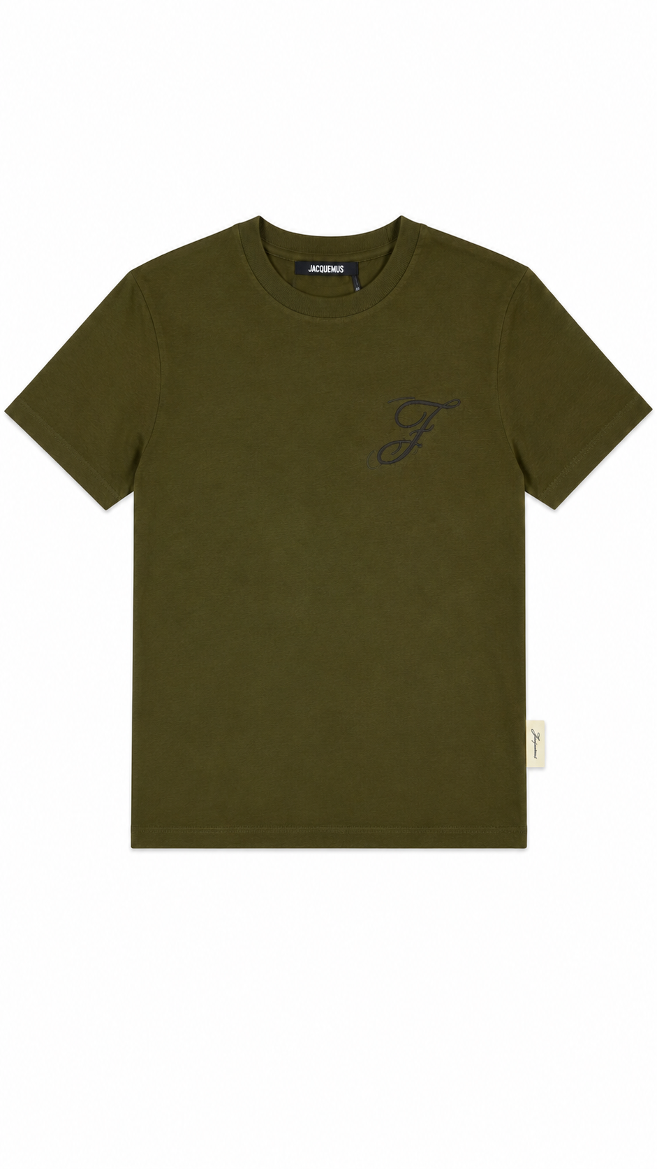 Jacquemus le Tee-Shirt Logo kaki neuf - vue 1/5