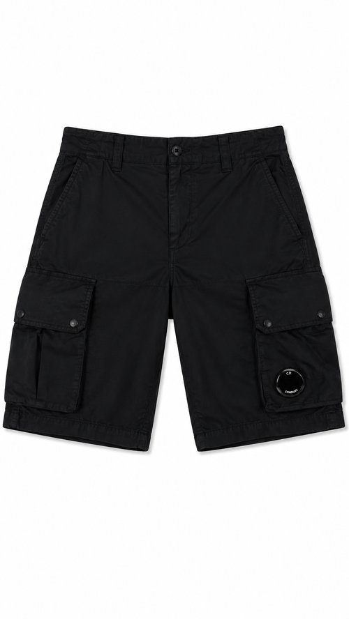 Short cargo C.P Company - Noir - Taille 46
