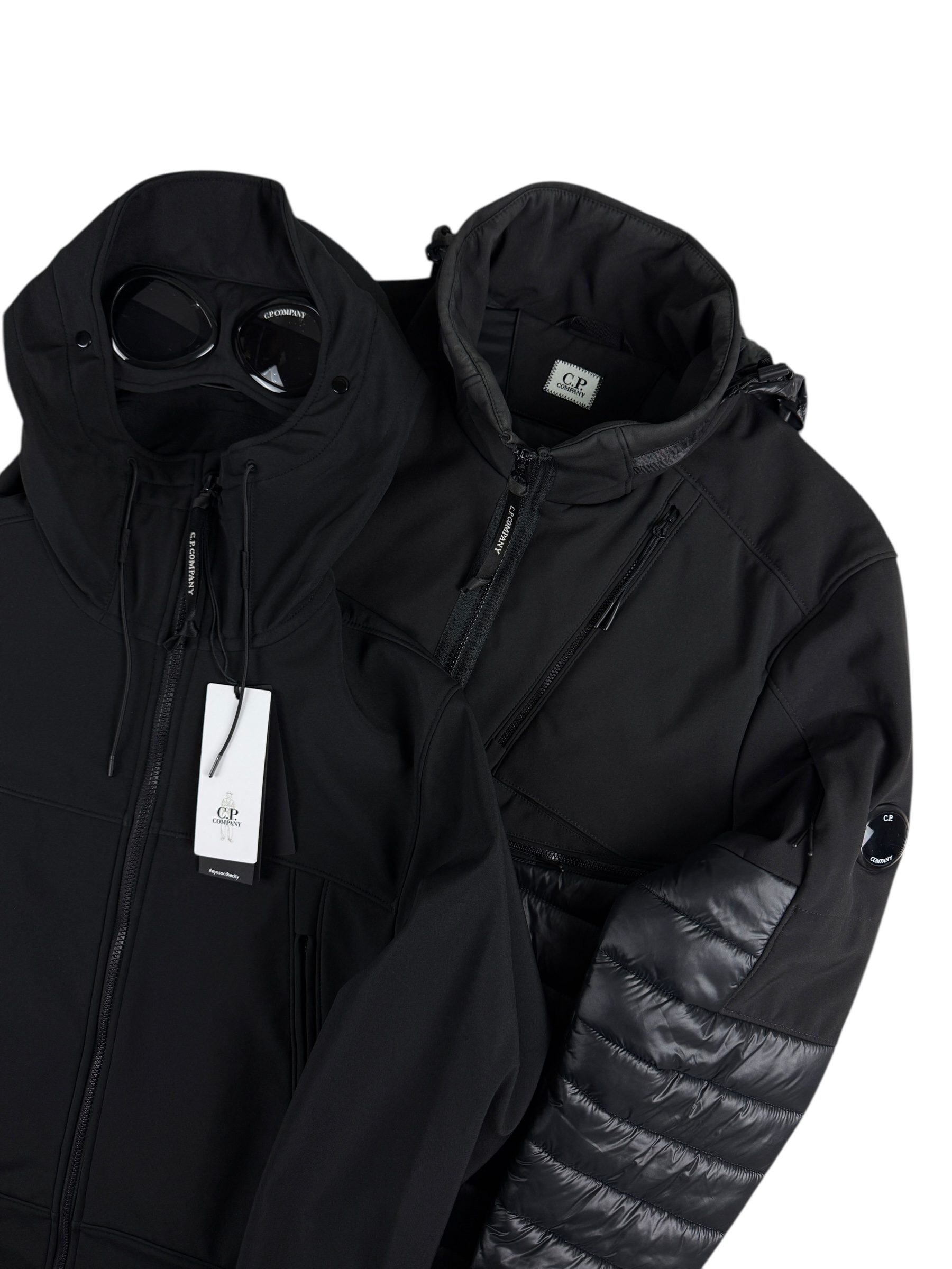 VESTE C.P COMPANY SHELL - NOIR - TAILLE 50