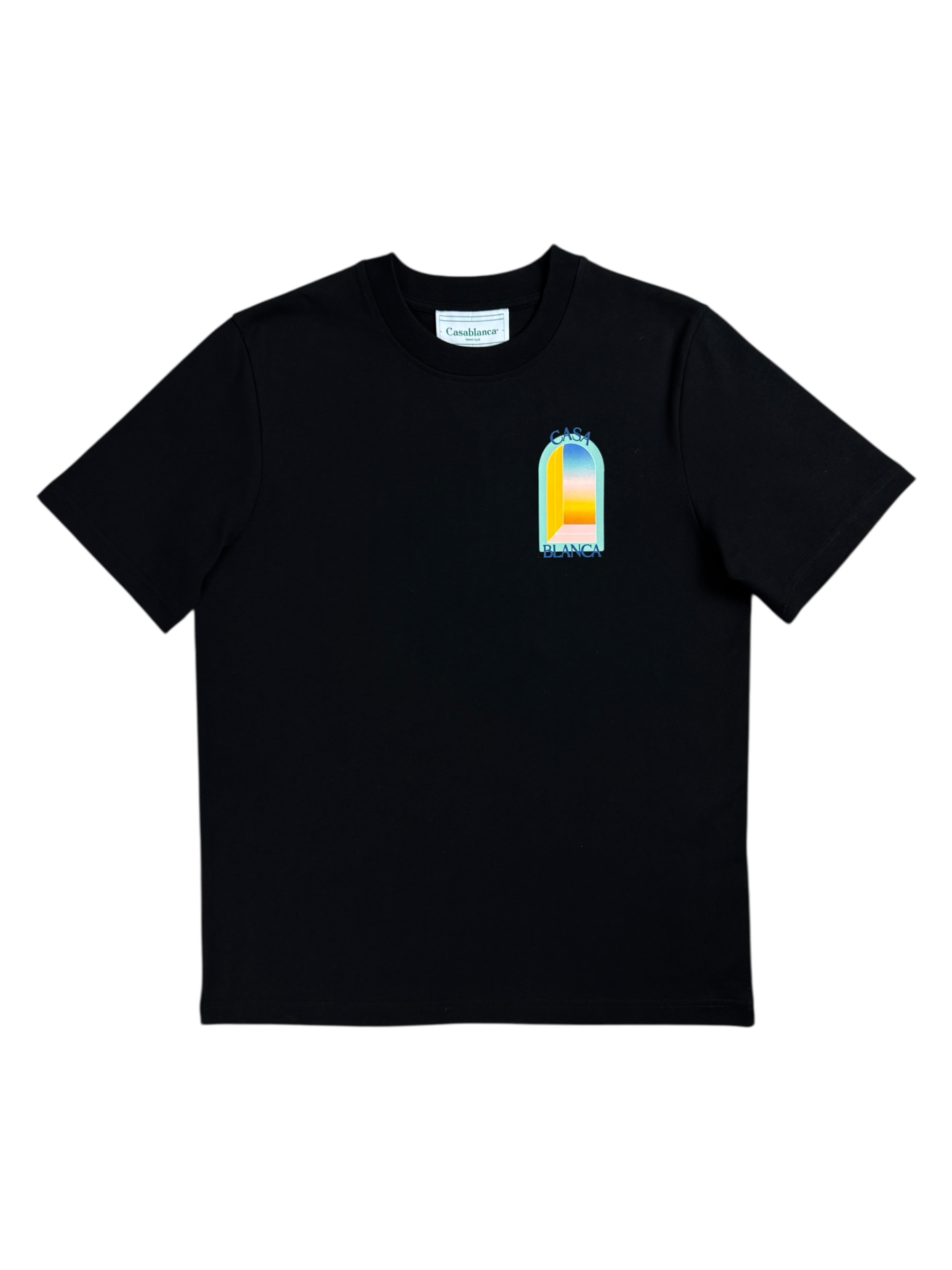 TEE-SHIRT CASABLANCA NOIR - NEUF