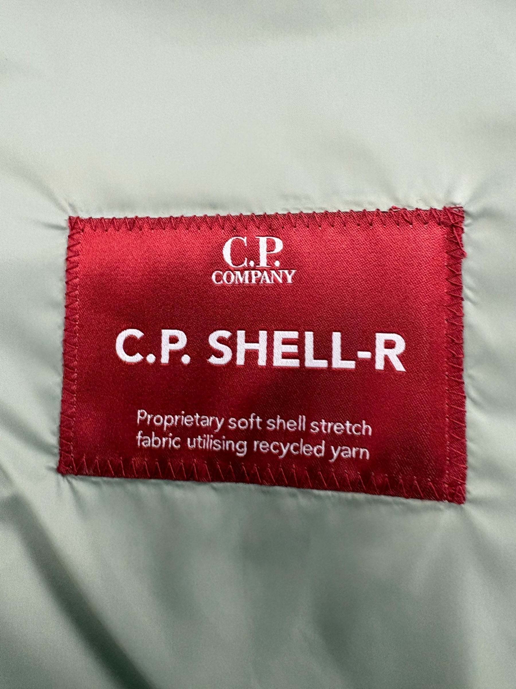 GILET C.P COMPANY SHELL-R GOGGLE JACKET - KAKI - TAILLE 50