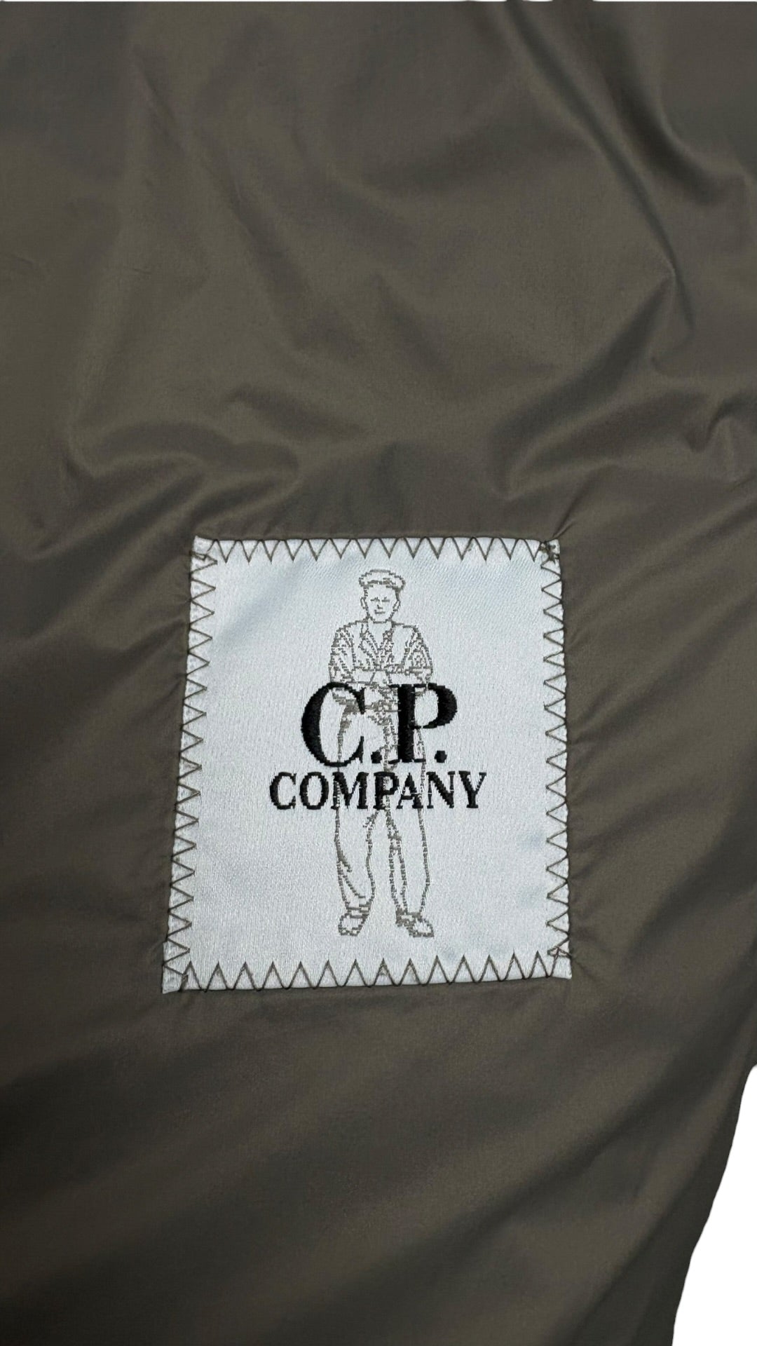 Gilet C.P Company Shell-R kaki taille 12 ans - vue 5/6