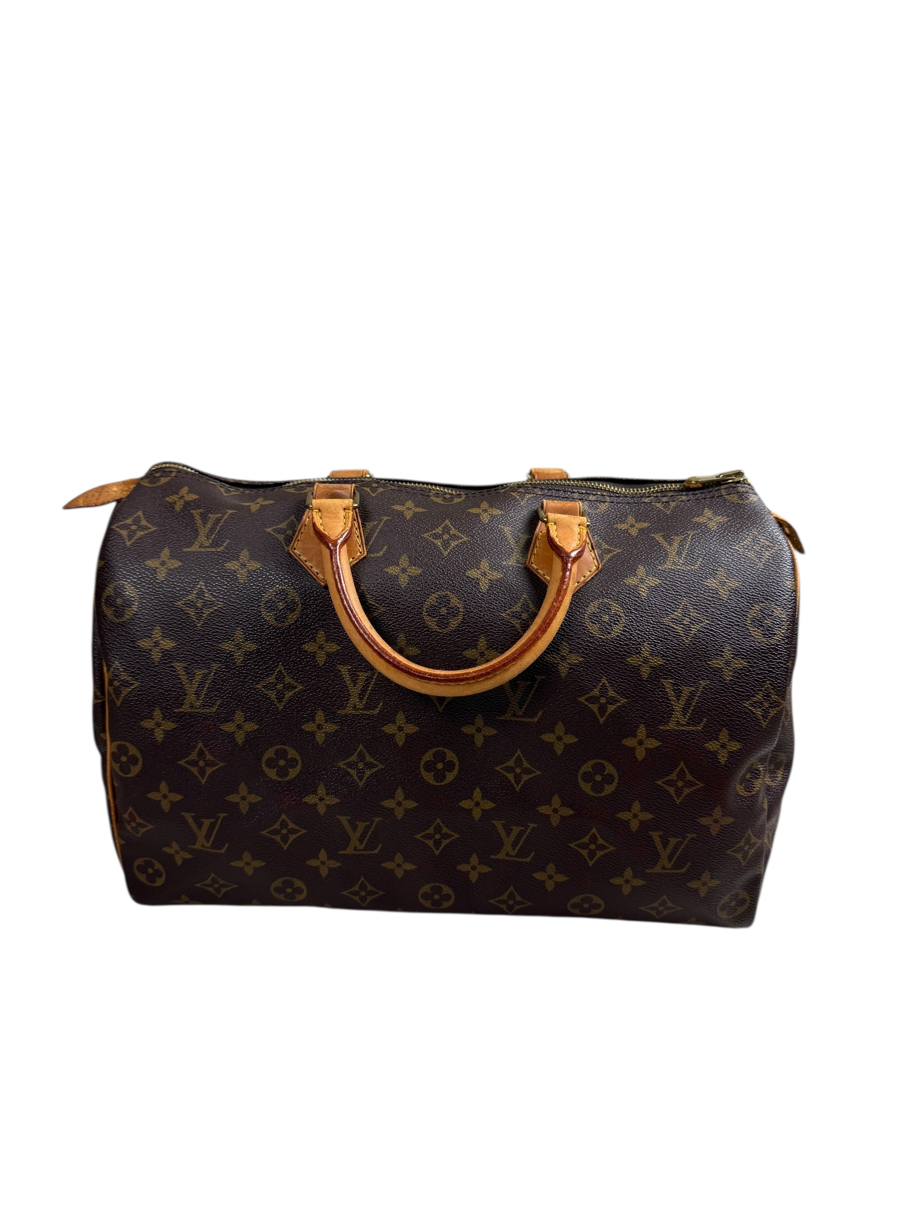 SAC À MAIN LOUIS VUITTON SPEEDY 35 - TOILE MONOGRAM - MARRON VI0942