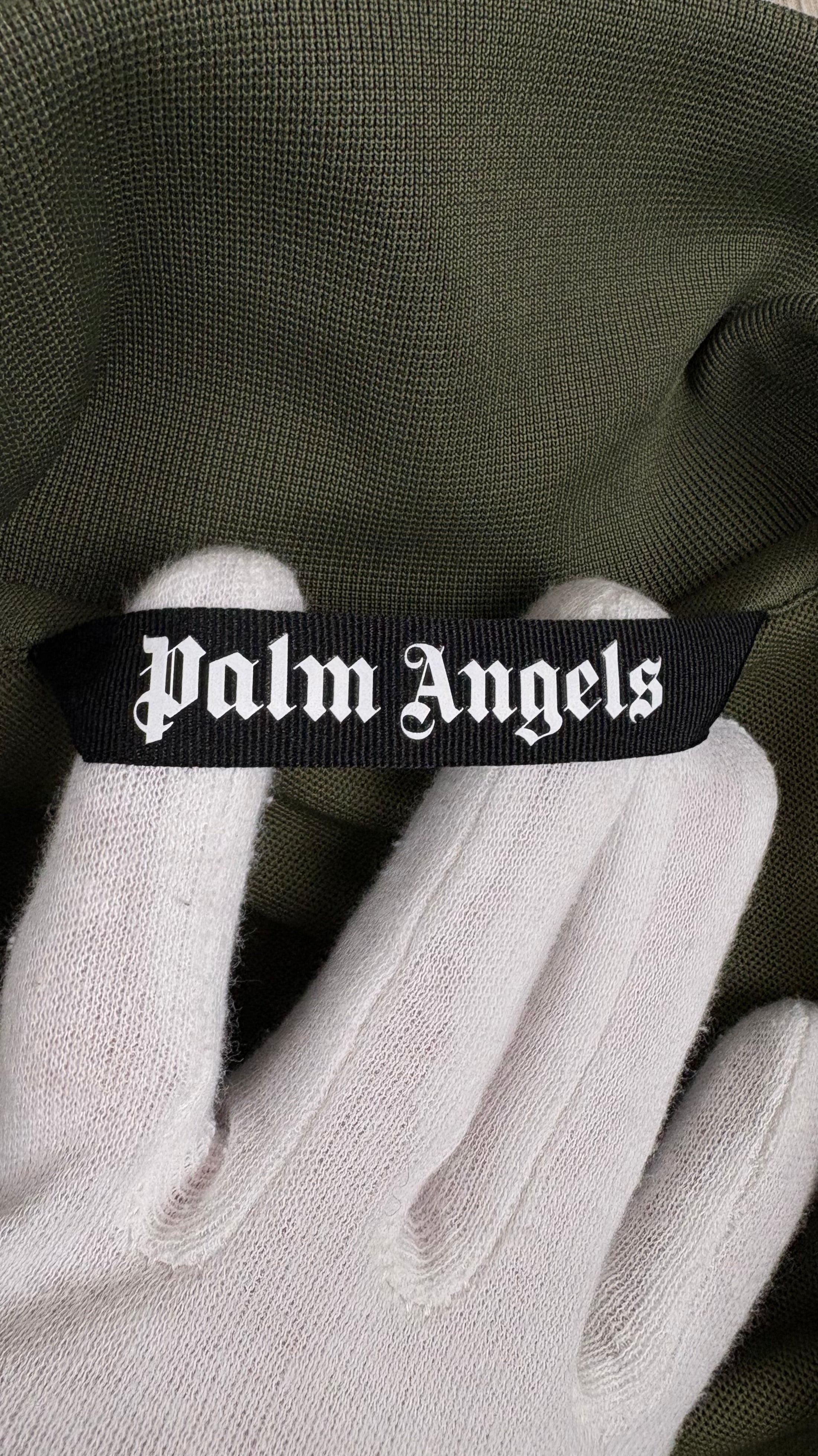 Gilet Palm Angels kaki taille S - vue 3/6