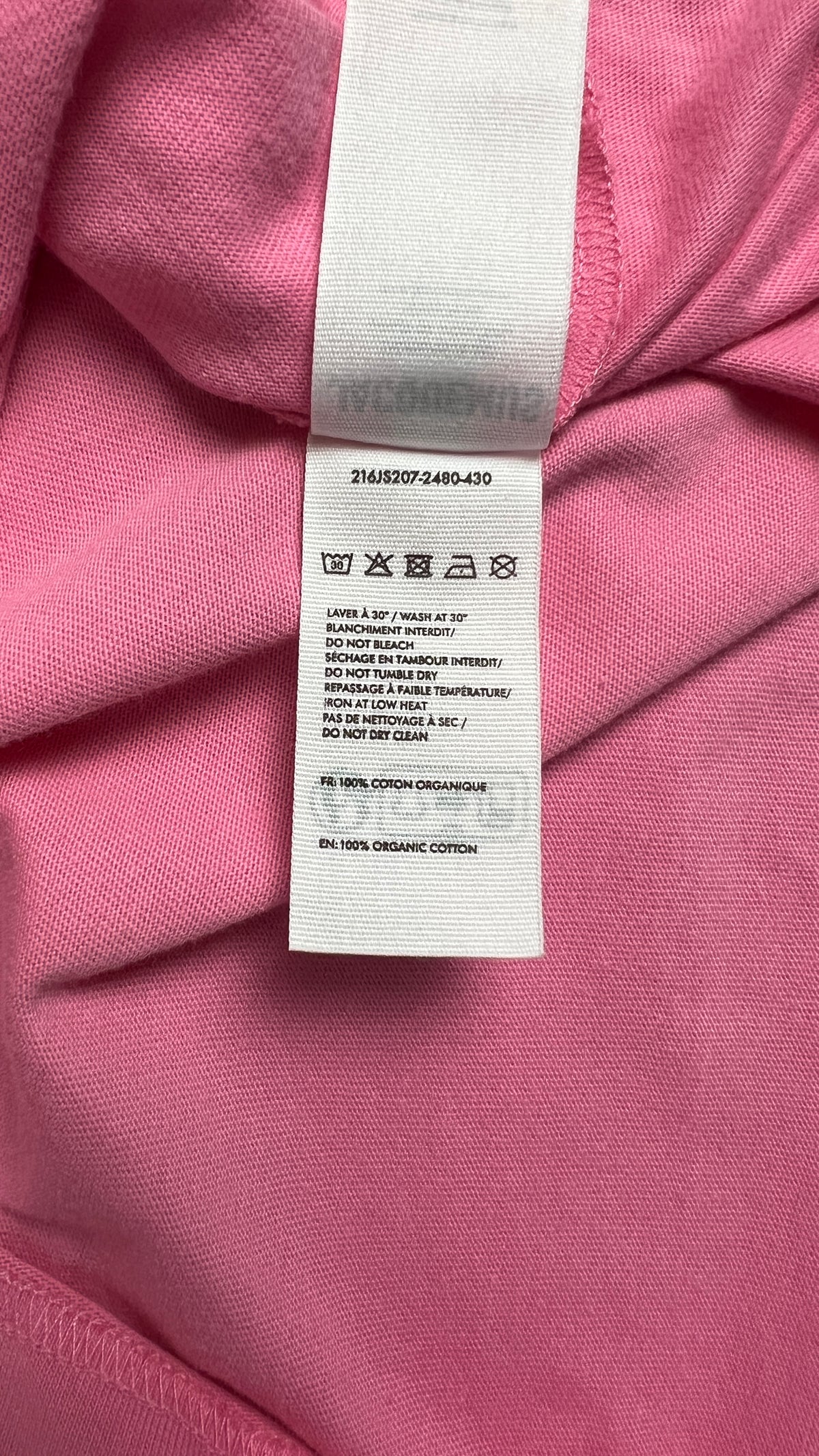 Tee-shirt Jacquemus Logo, Rose, Taille S — photographie complémentaire 6