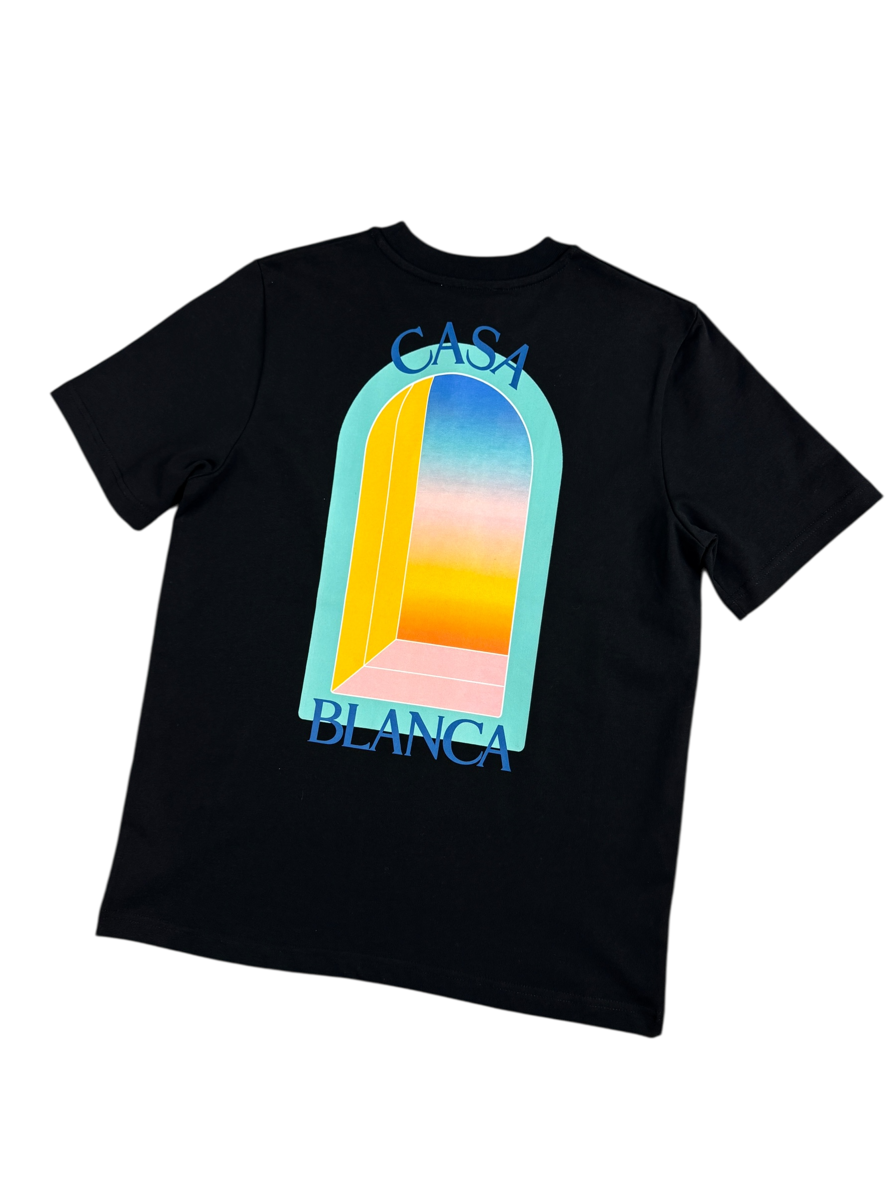 TEE-SHIRT CASABLANCA NOIR - NEUF