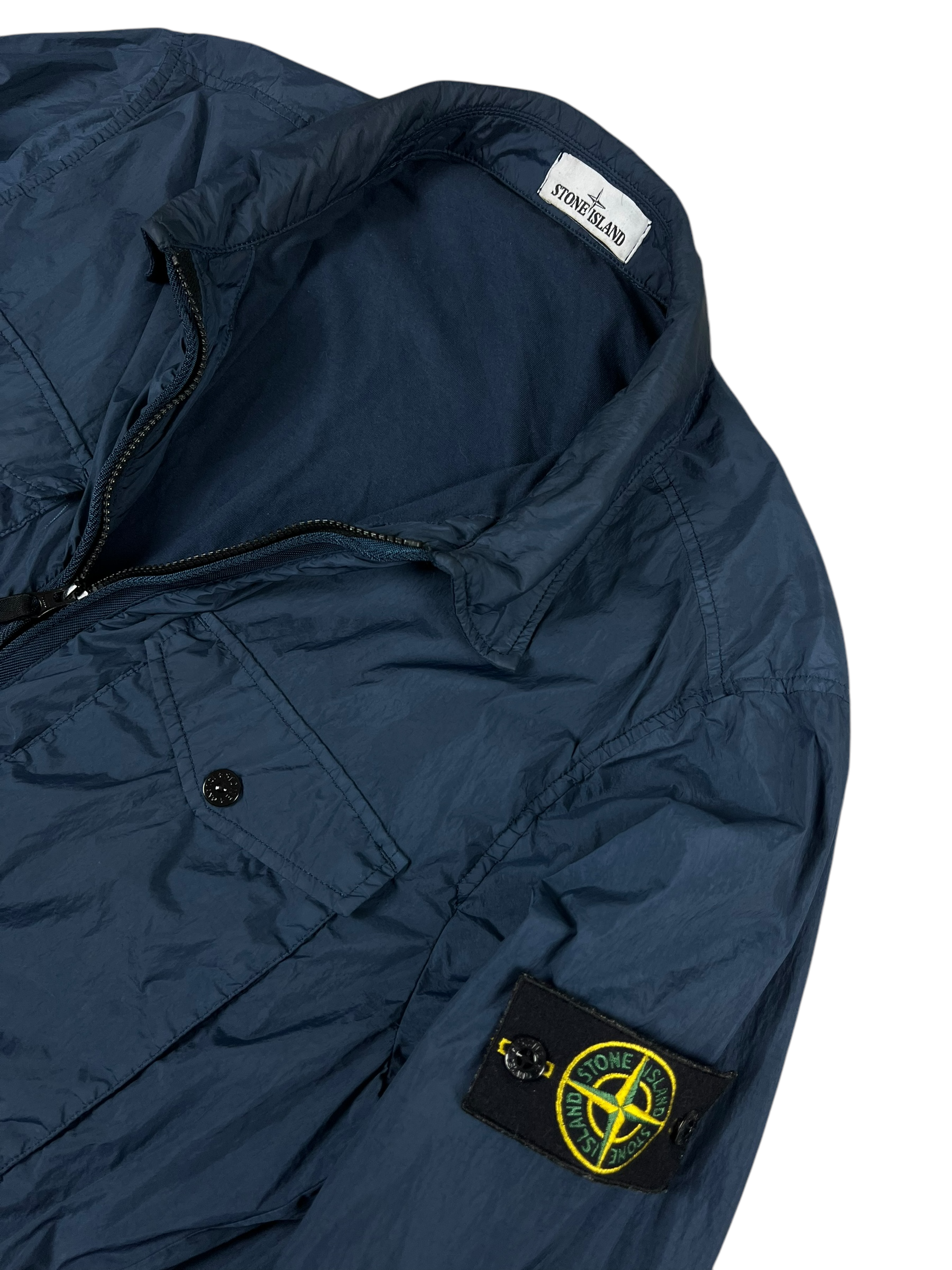 VESTE STONE ISLAND GARMENT DYED CRINKLE REPS NY