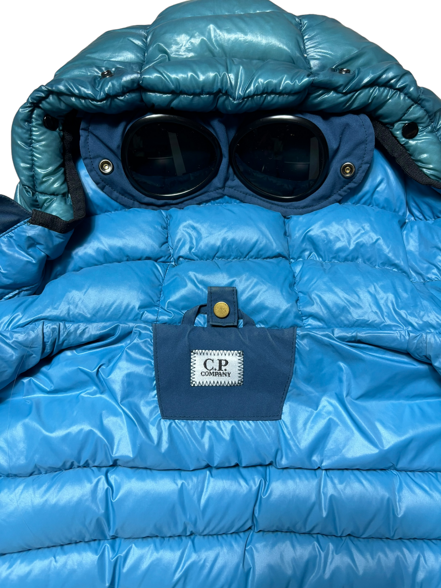 GILET C.P COMPANY D.D. SHELL DOWN JACKET GOGGLE JACKET