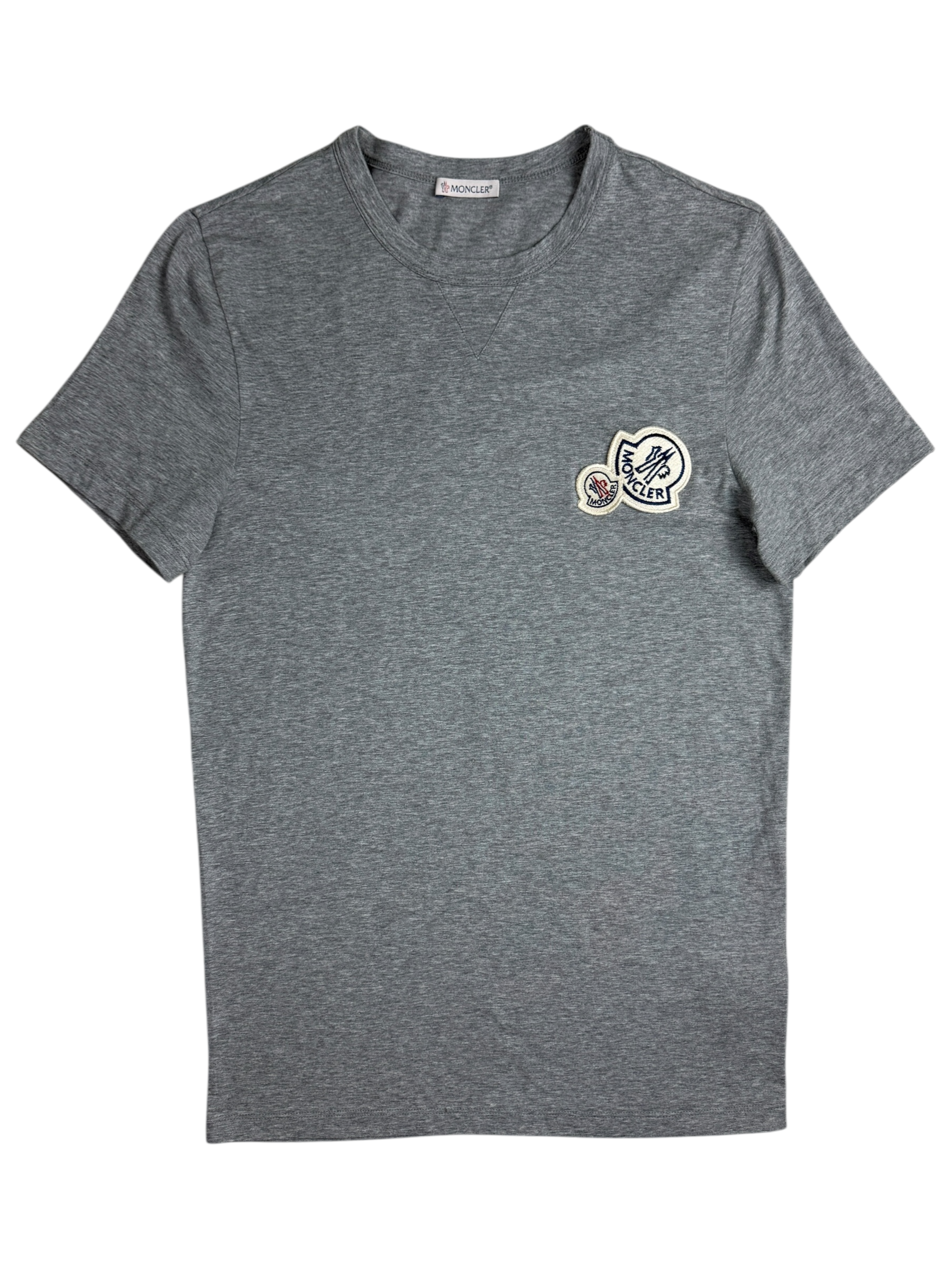 TEE-SHIRT MONCLER - GRIS - TAILLE XS