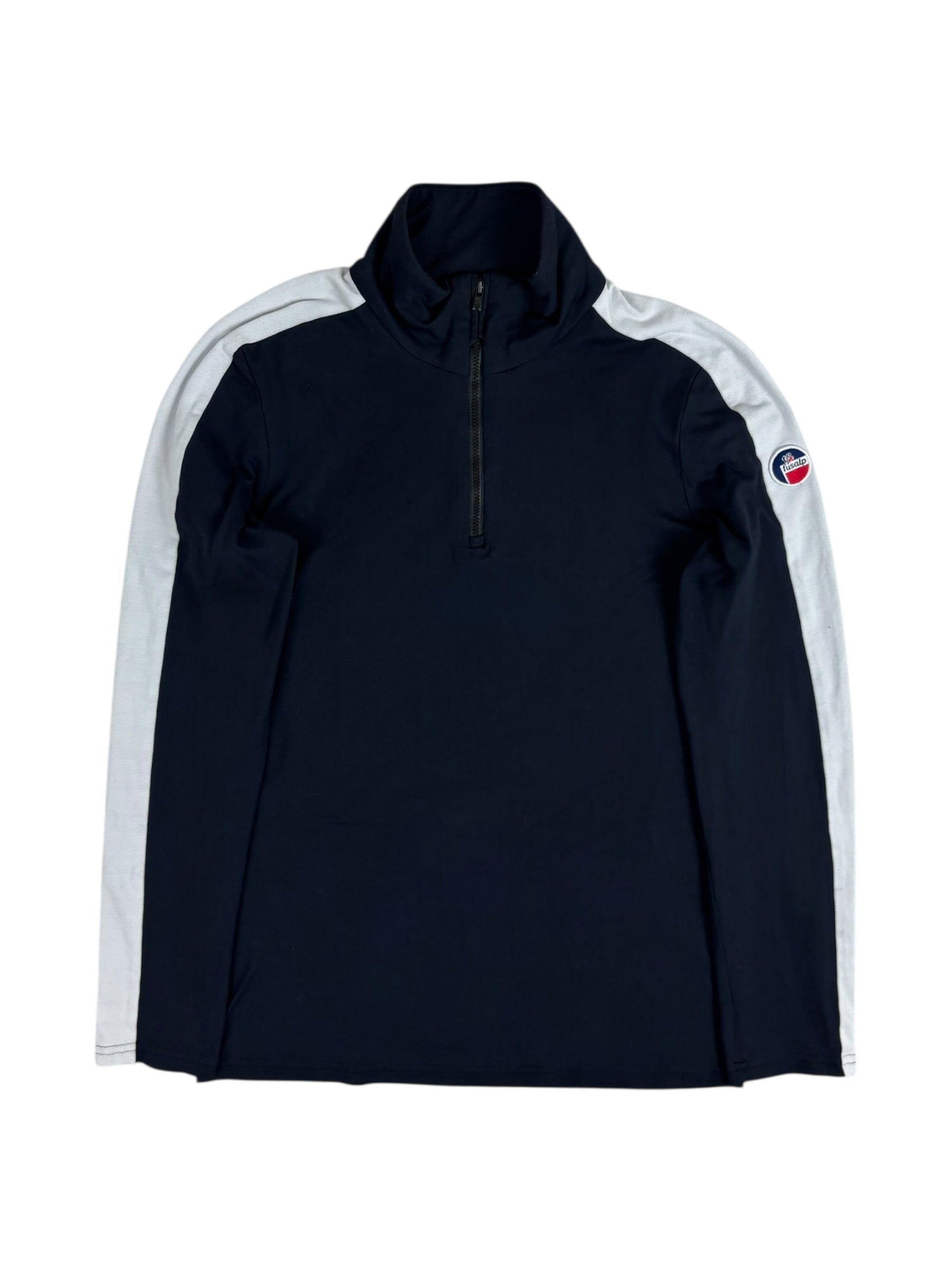 PULL ZIPPÉ FUSALP - MARINE - TAILLE S