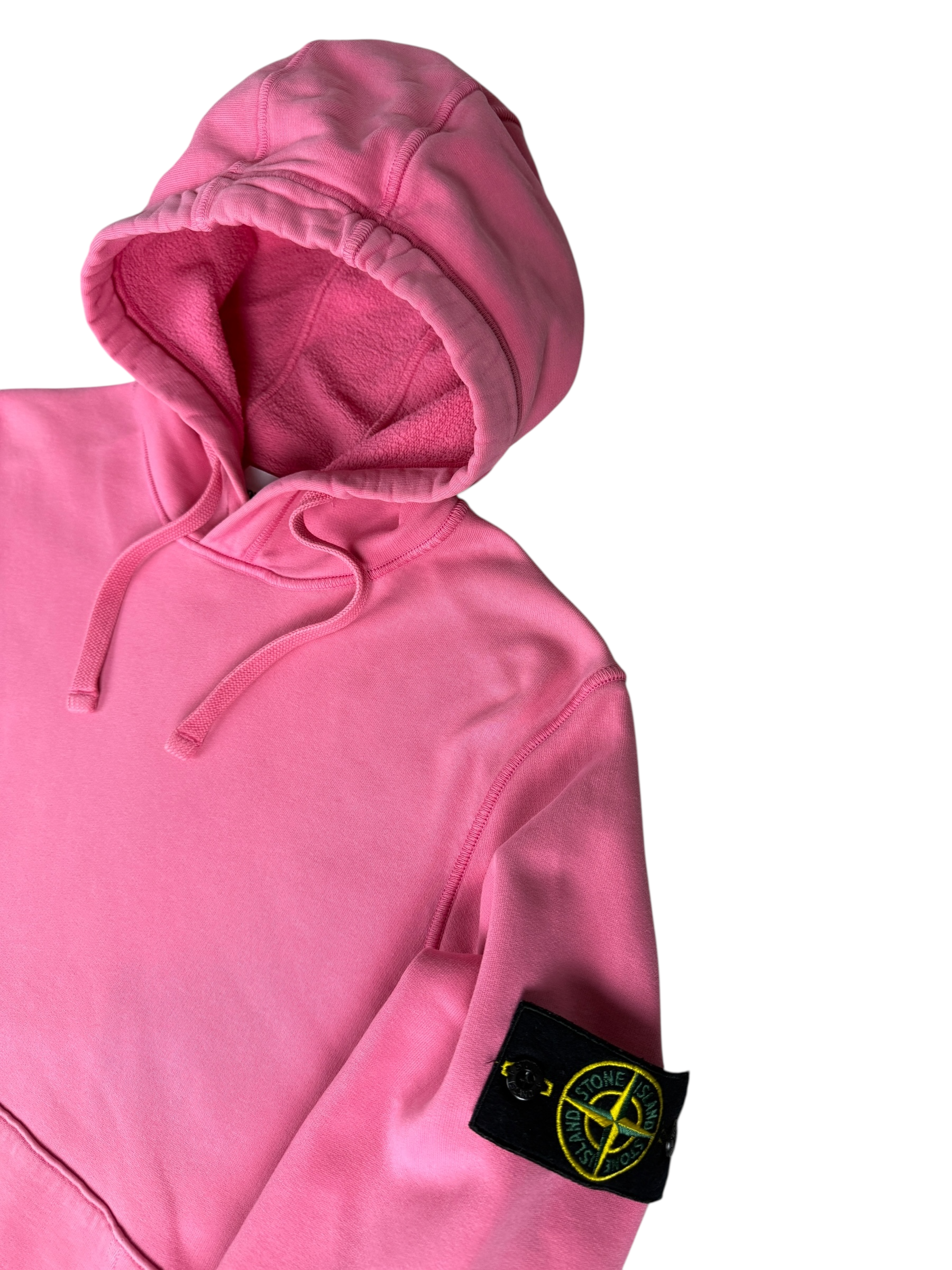 SWEAT-SHIRT STONE ISLAND - ROSE - TAILLE M