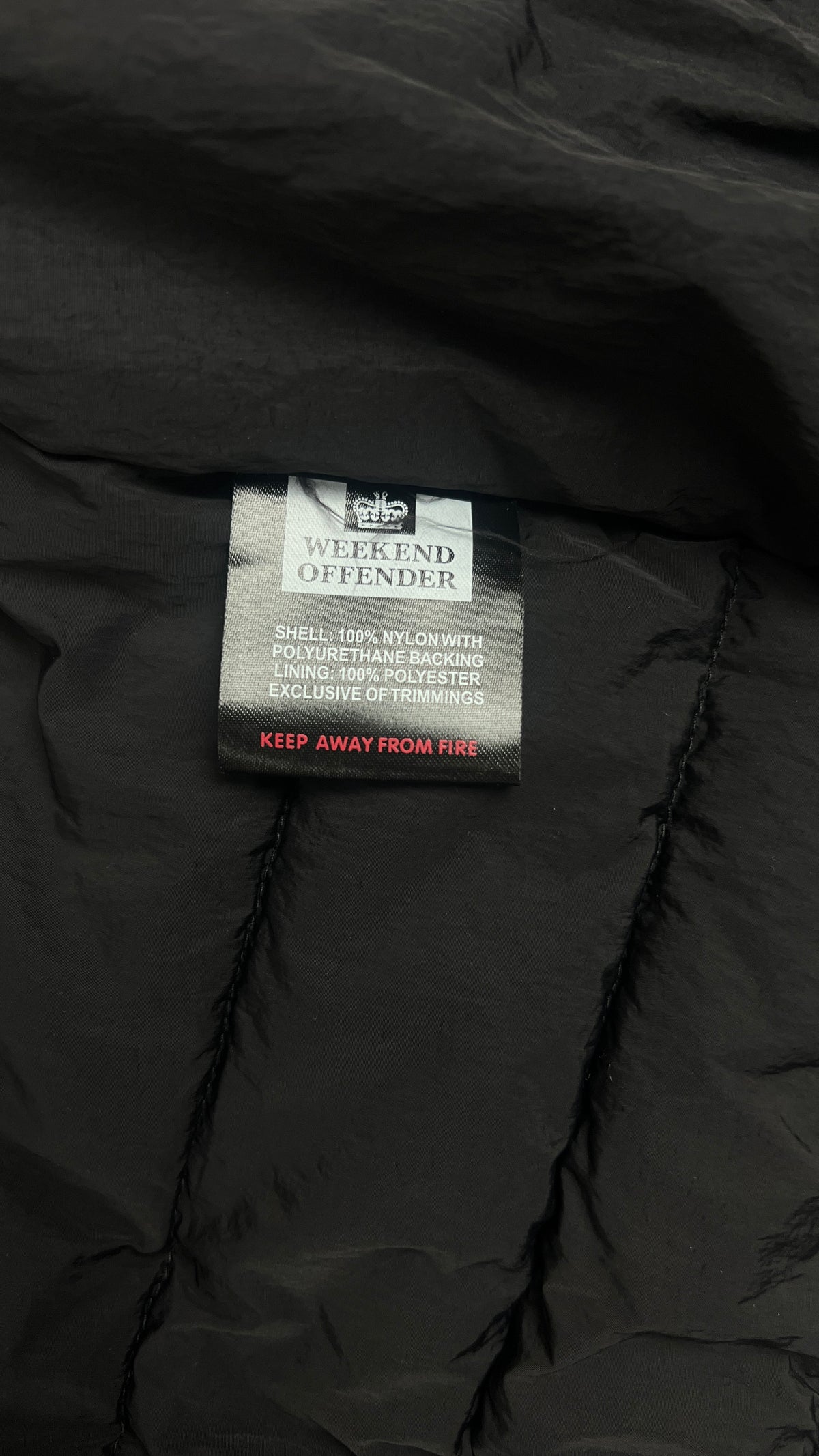 Gilet Doudoune Weekend Offender, Noir, Taille M — photographie complémentaire 7