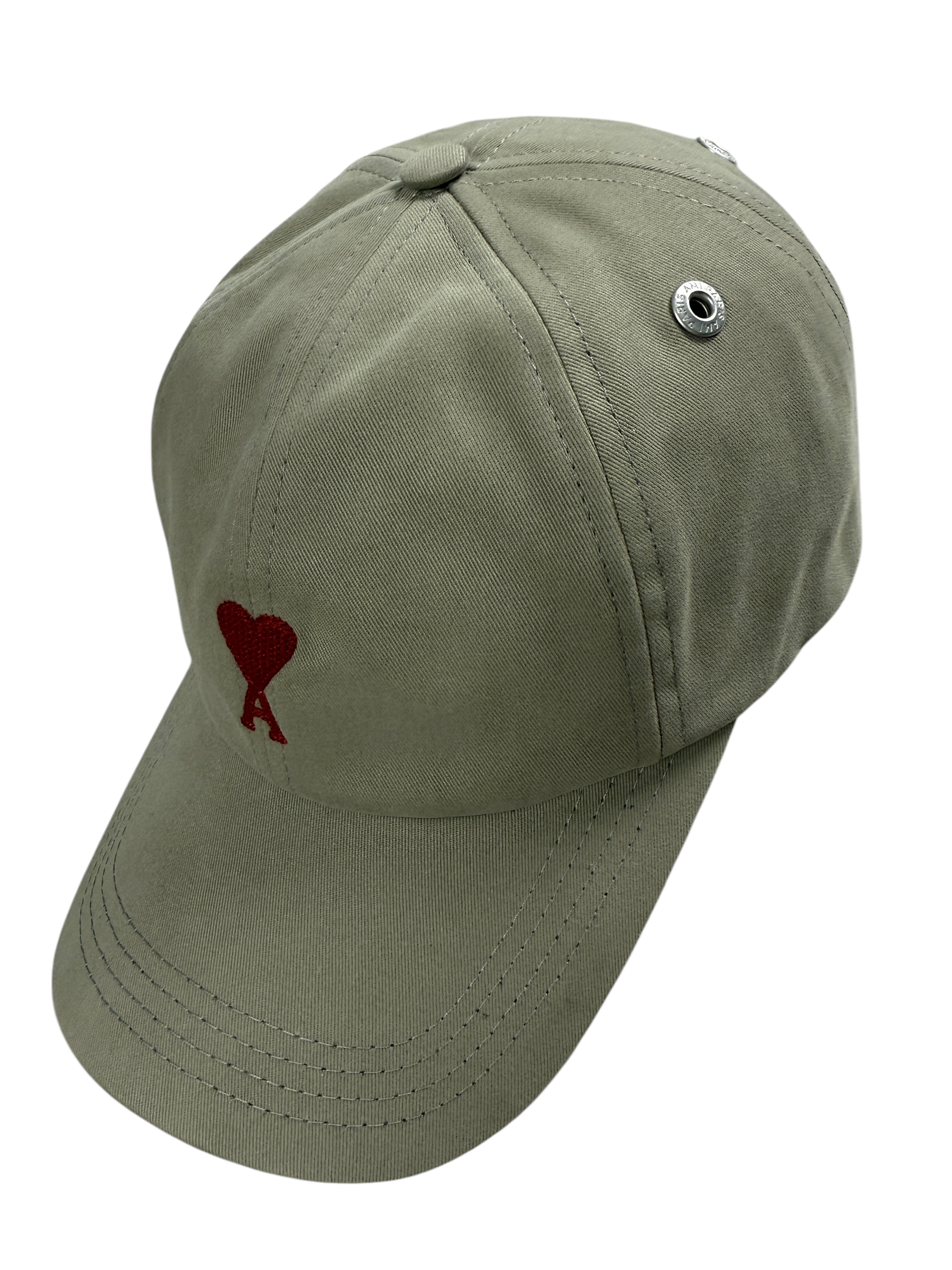 CASQUETTE AMI PARIS KAKI - TAILLE UNI