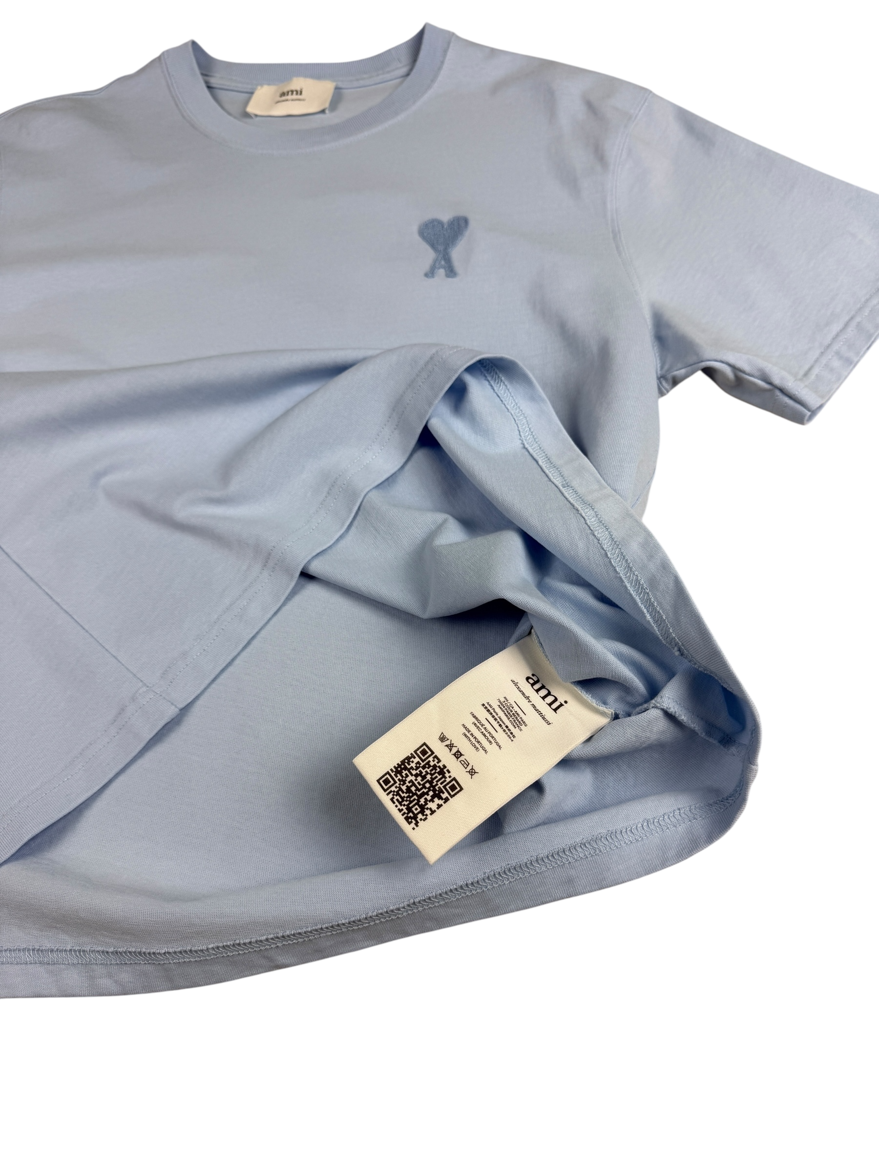 TEE-SHIRT AMI PARIS - BLEU - TAILLE S