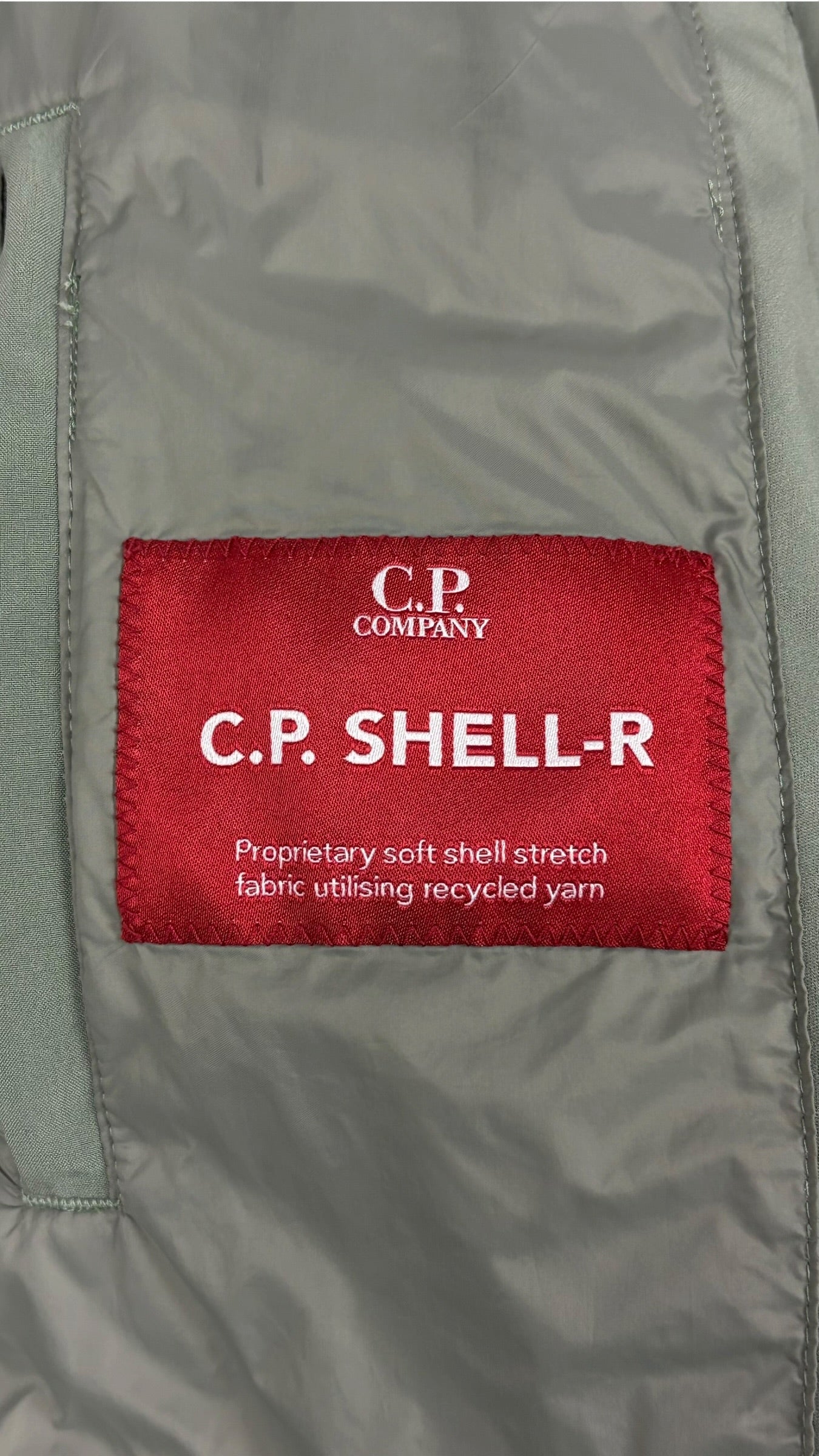 VESTE C.P COMPANY SHELL-R GOGGLE JACKET - KAKI - TAILLE 50