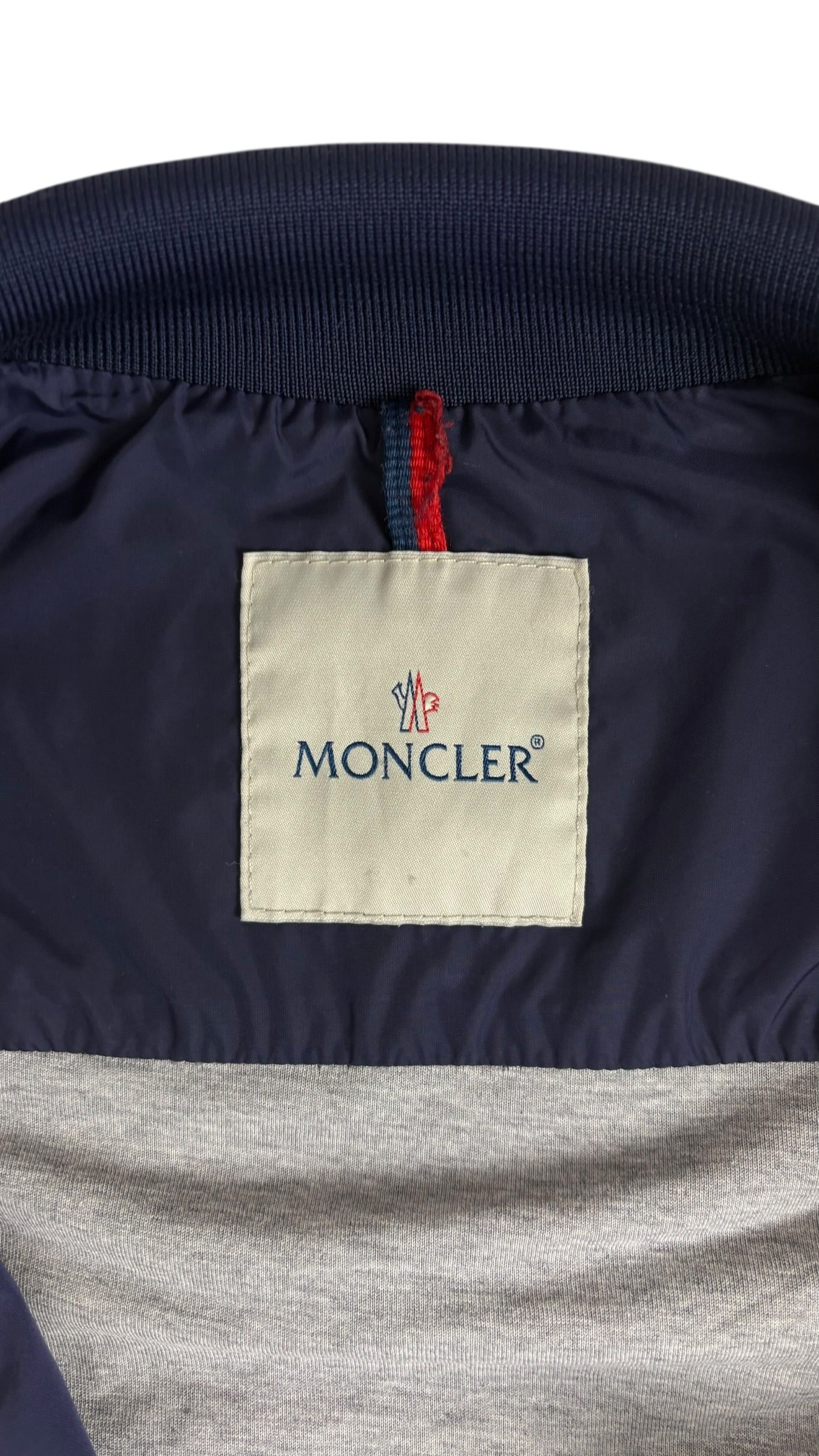 VESTE MONCLER DELONIX - MARINE - TAILLE 4