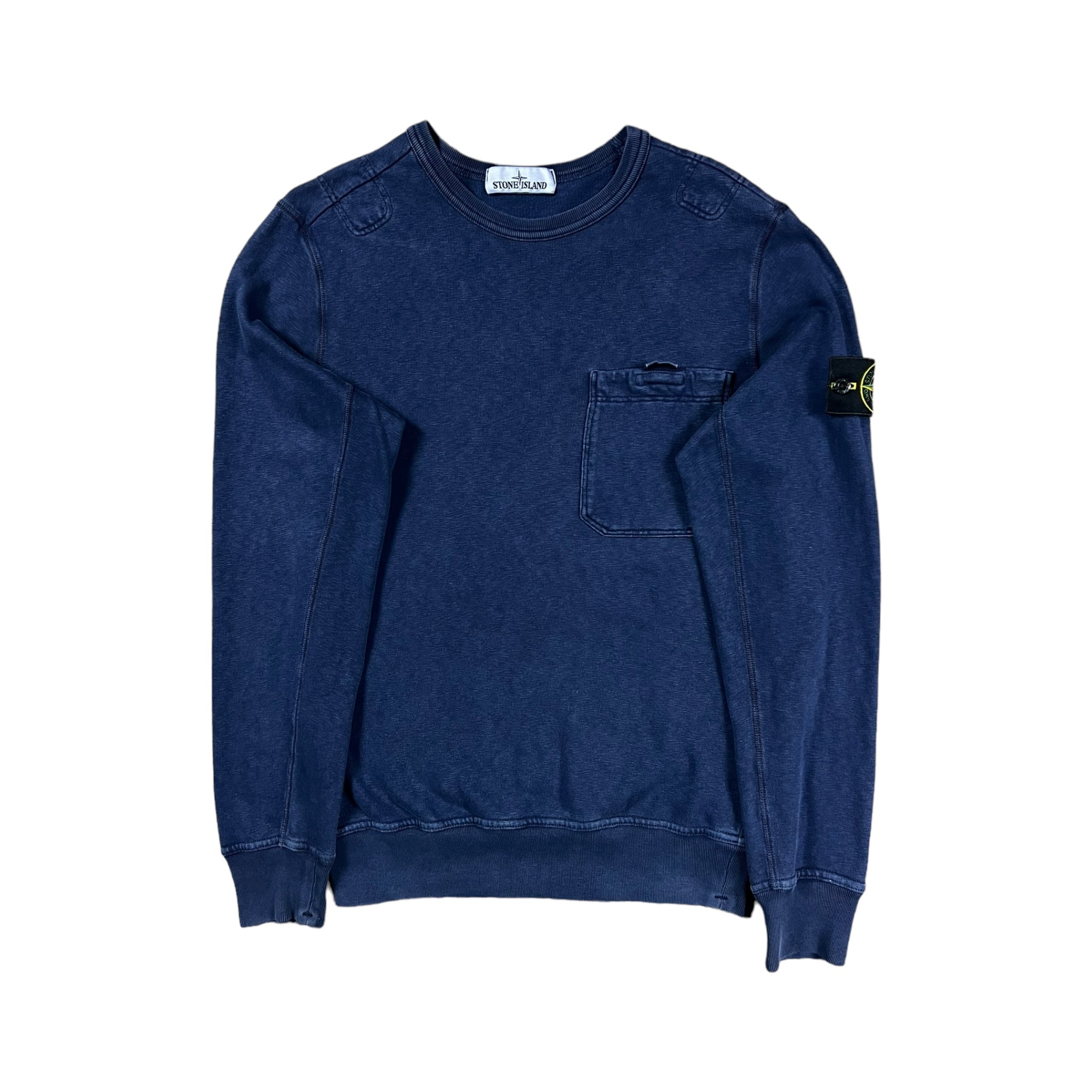 Stone island best sale pull bleu