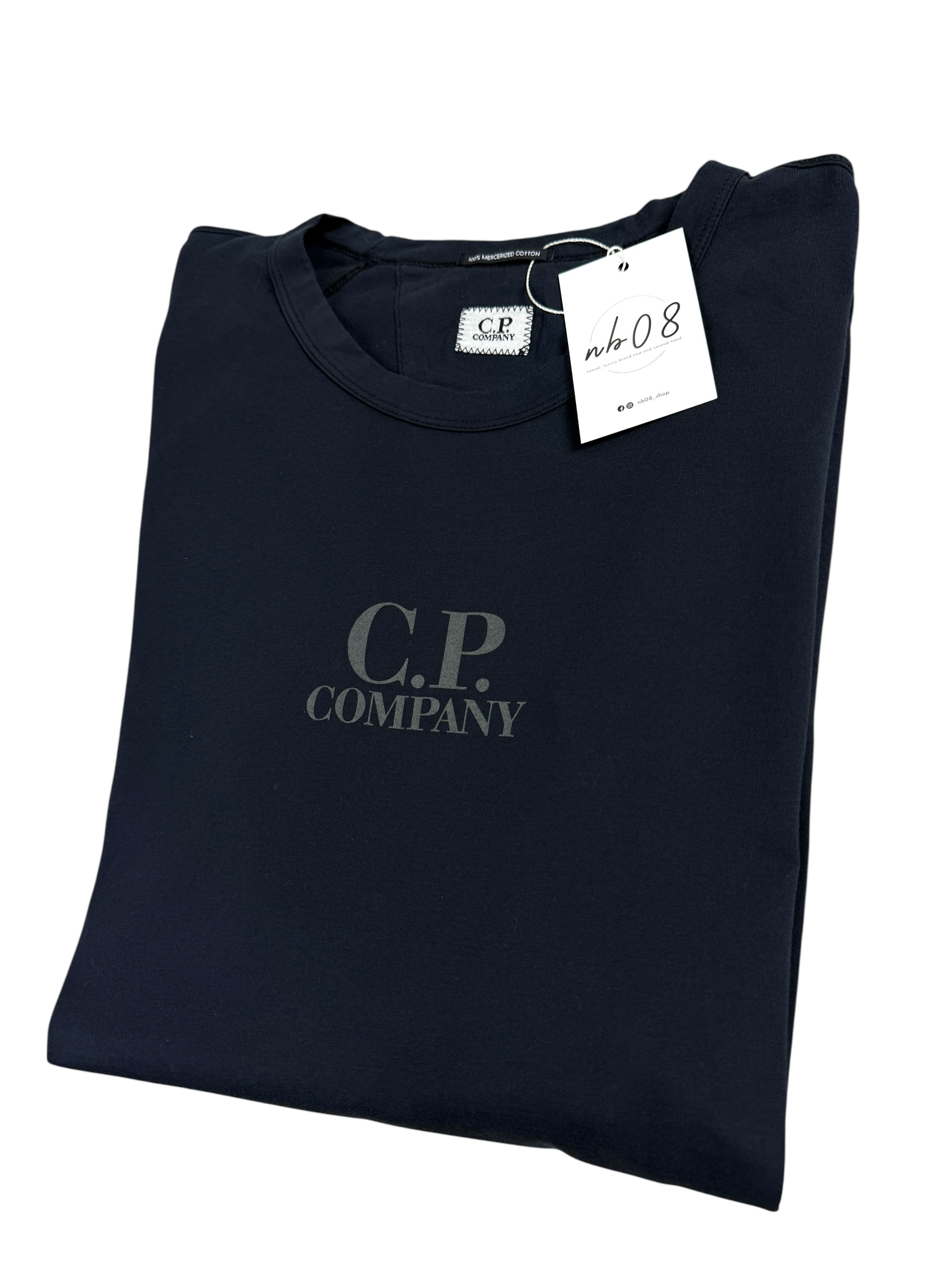 TEE-SHIRT C.P COMPANY - MARINE - TAILLE L