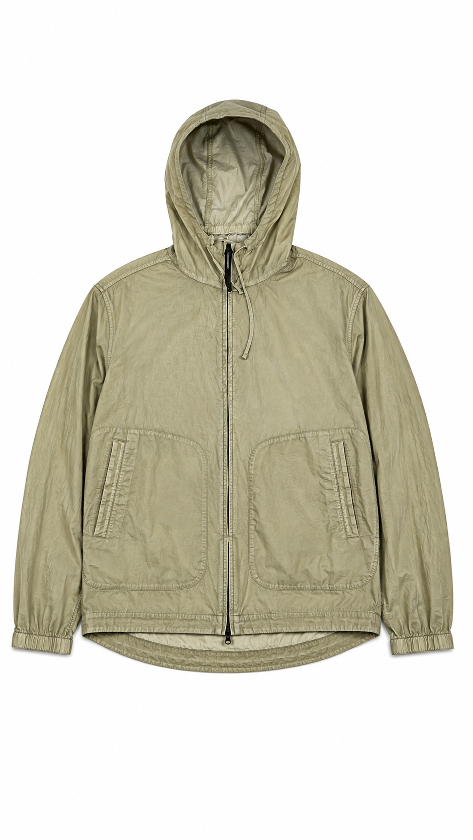 Veste C.P Company Nylon Léger à Capuche - Beige - Taille M