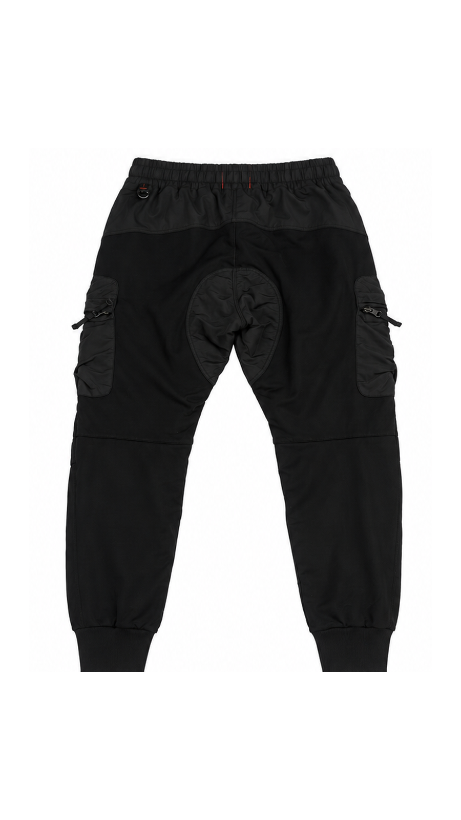 Pantalon Jogging Parajumpers Fleece à Poches Nylon, Noir, Taille S — autre vue du produit